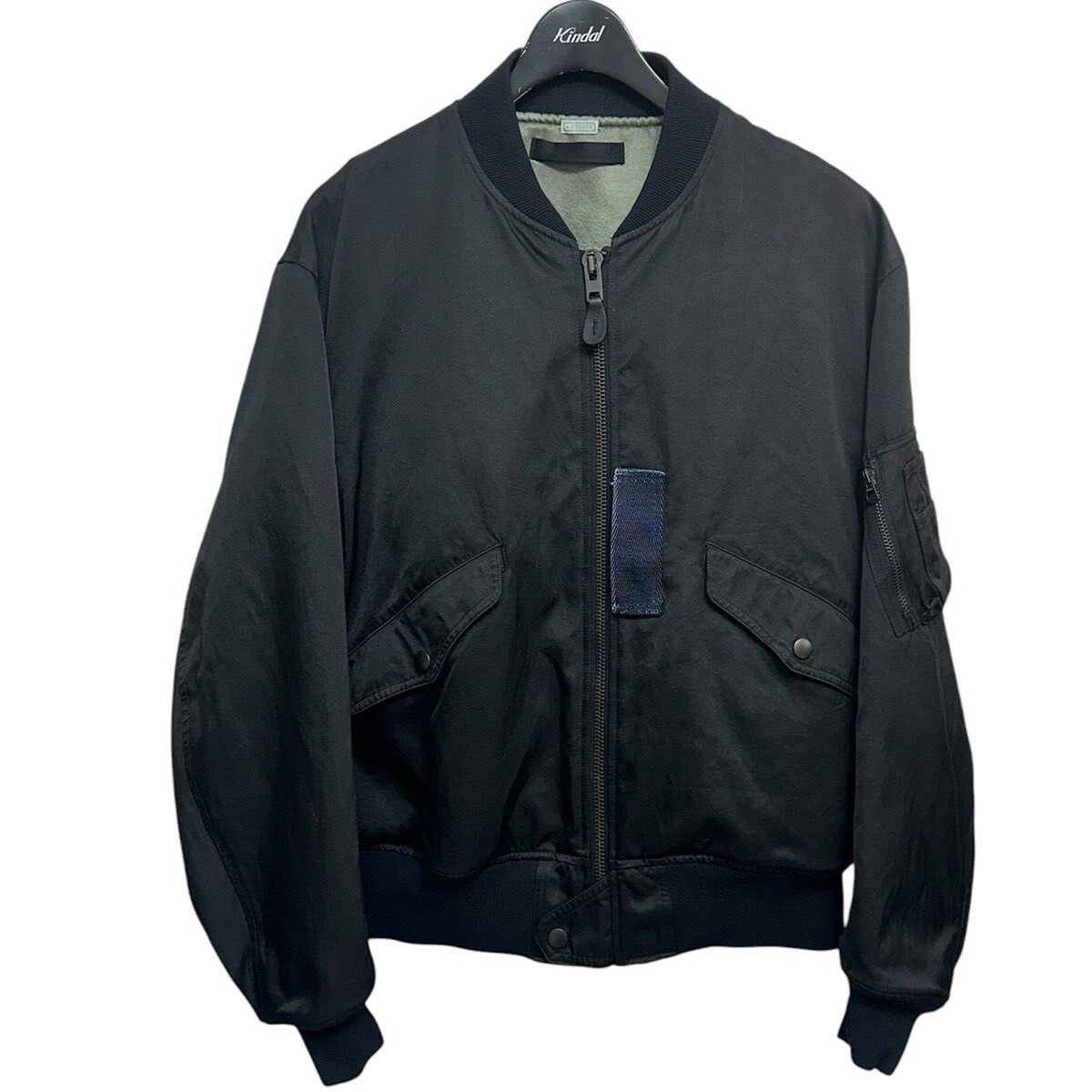 A.PRESSE 26ss Vintage Silk Flight Jacket