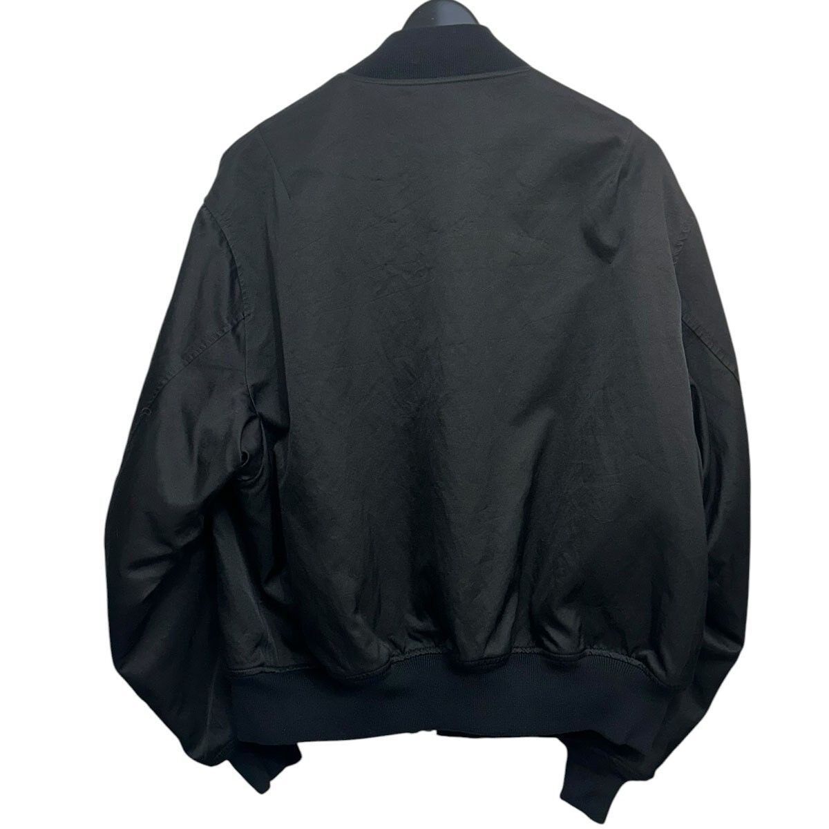 A.PRESSE 26ss Vintage Silk Flight Jacket — front