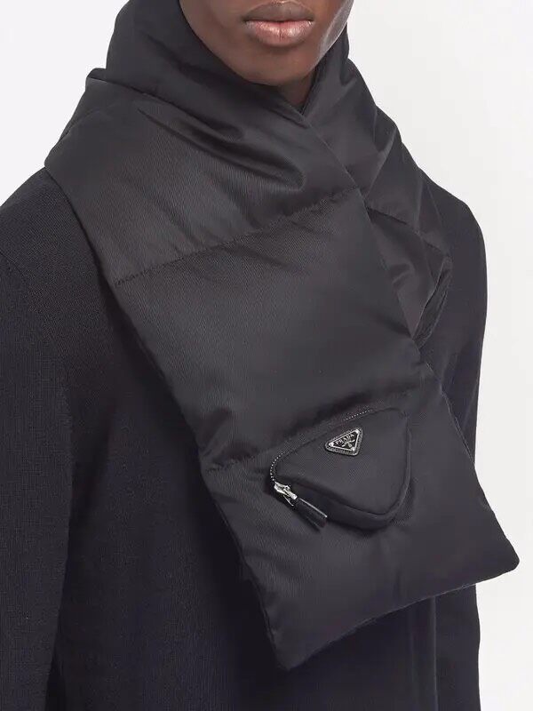Prada Re-Nylon Padded Scarf — back