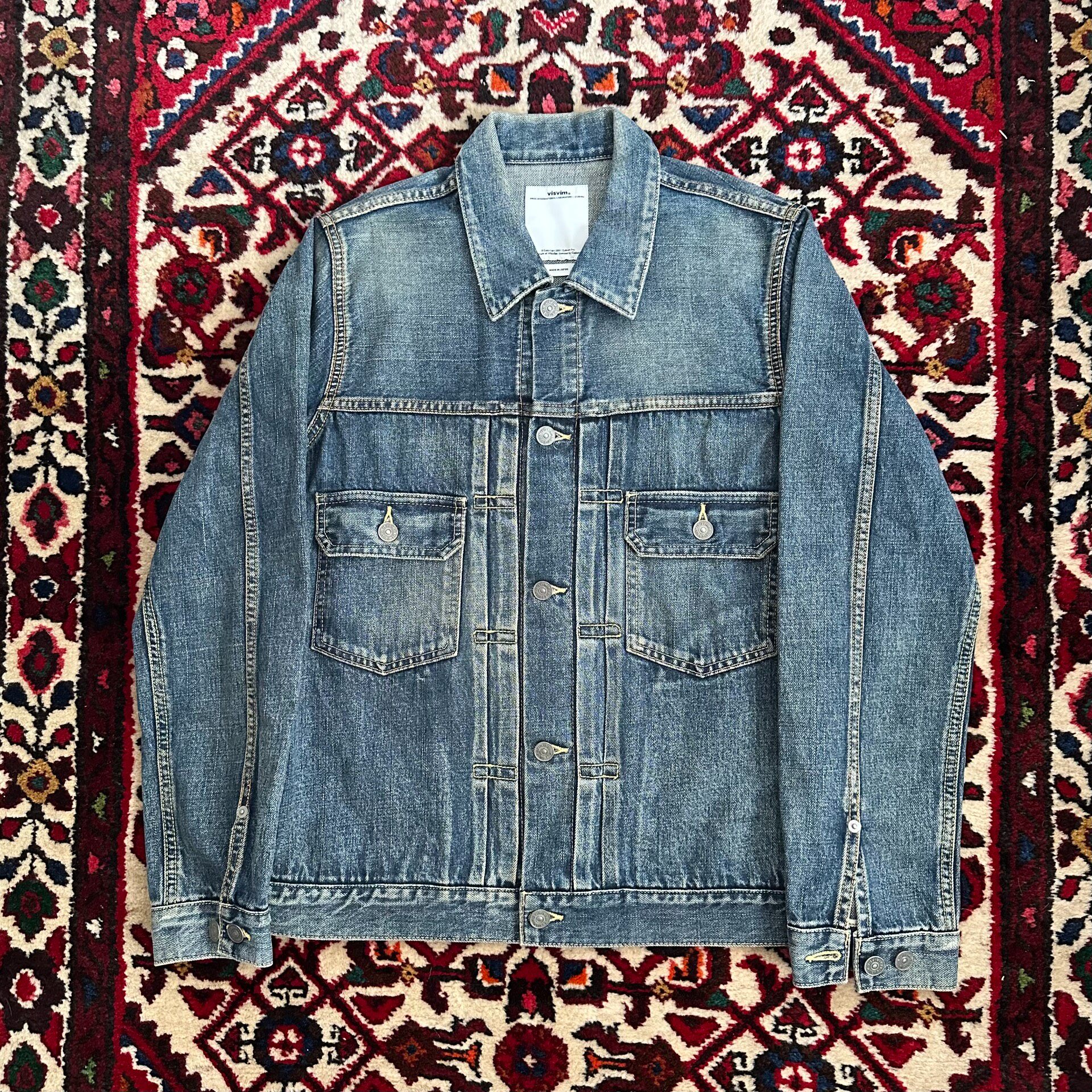 Visvim 12AW 101 Washed Denim Jacket
