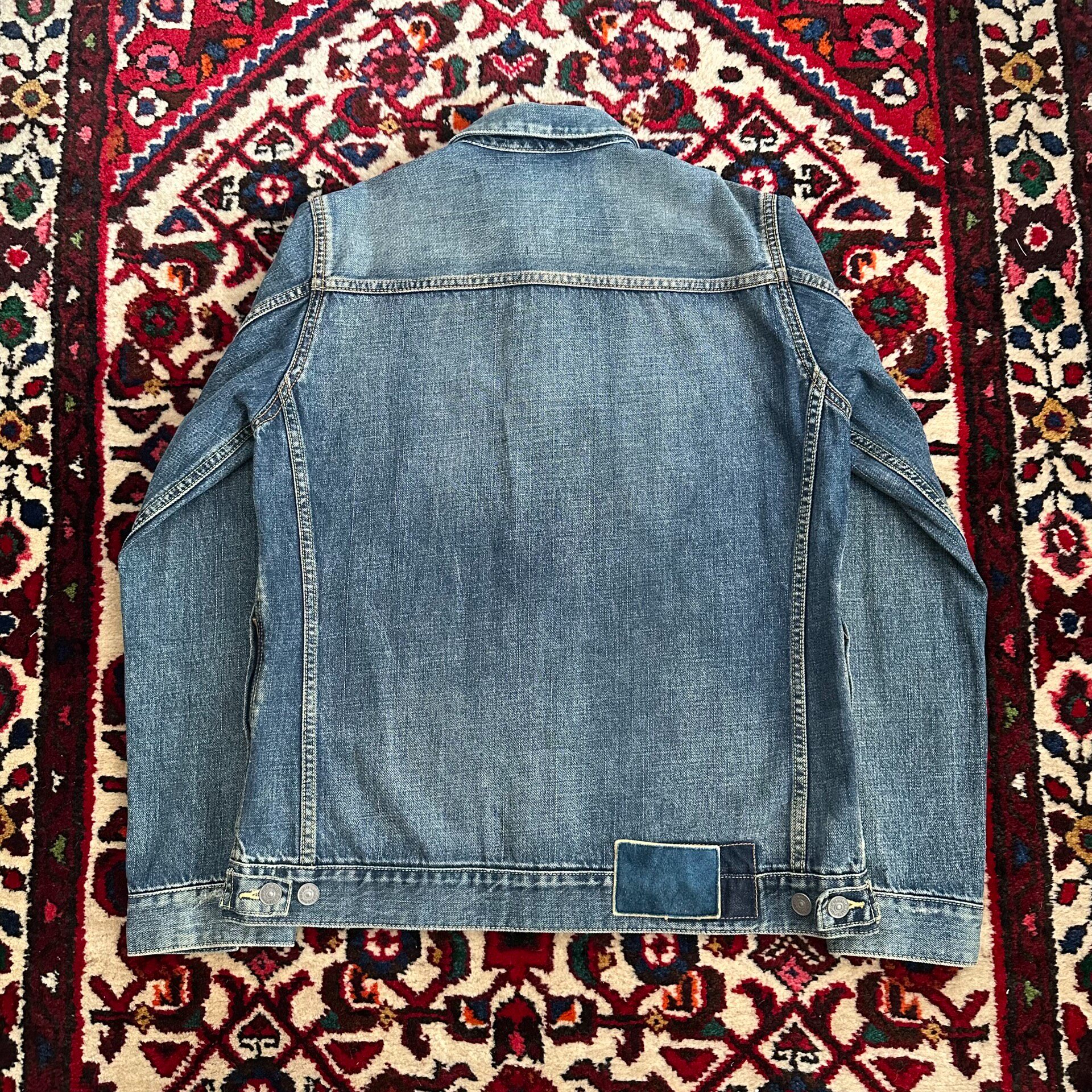 Visvim 12AW 101 Washed Denim Jacket — front
