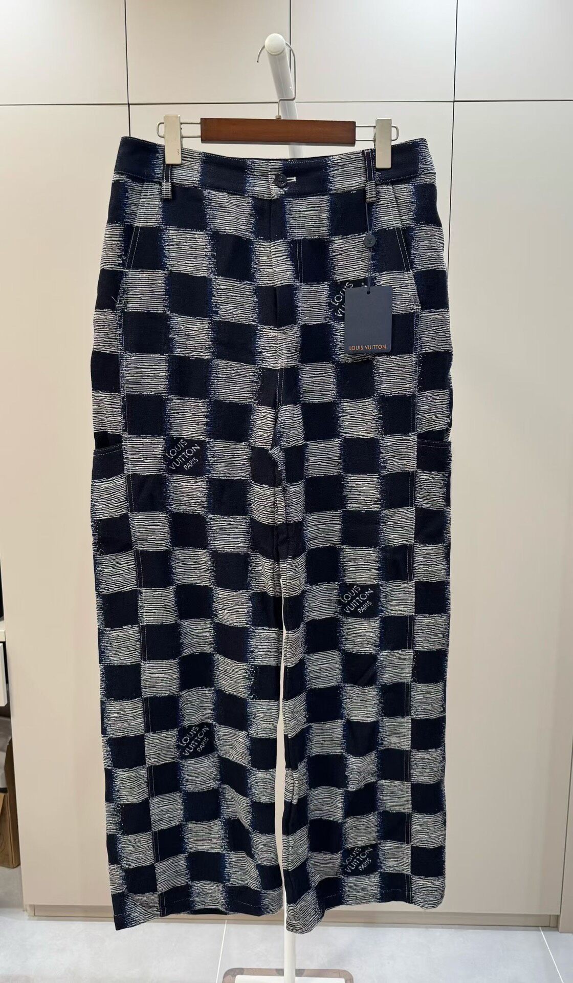 Louis Vuitton Check Cargo Pants