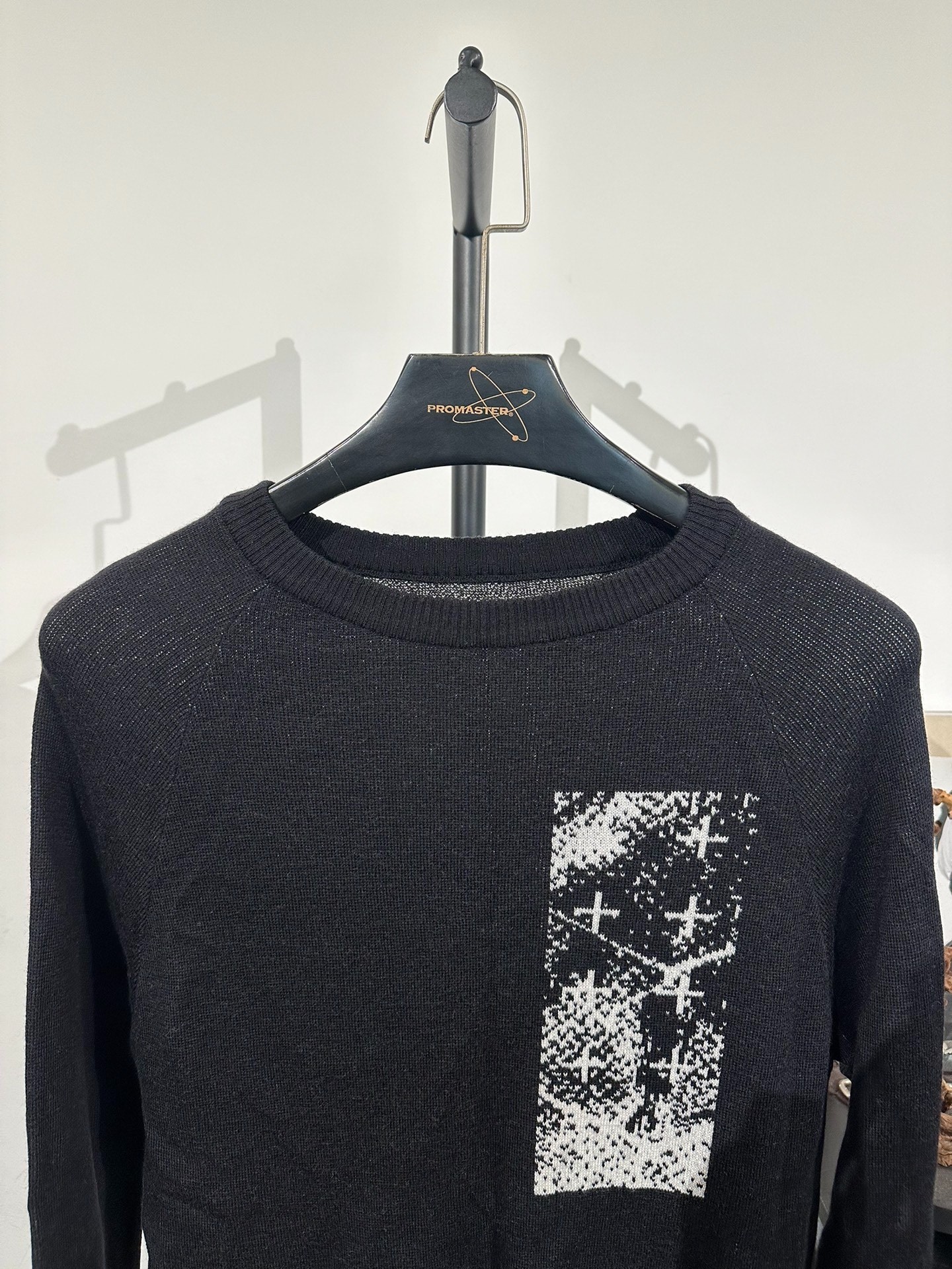 Boris Bidjan Saberi Wool Knit Pullover — detail
