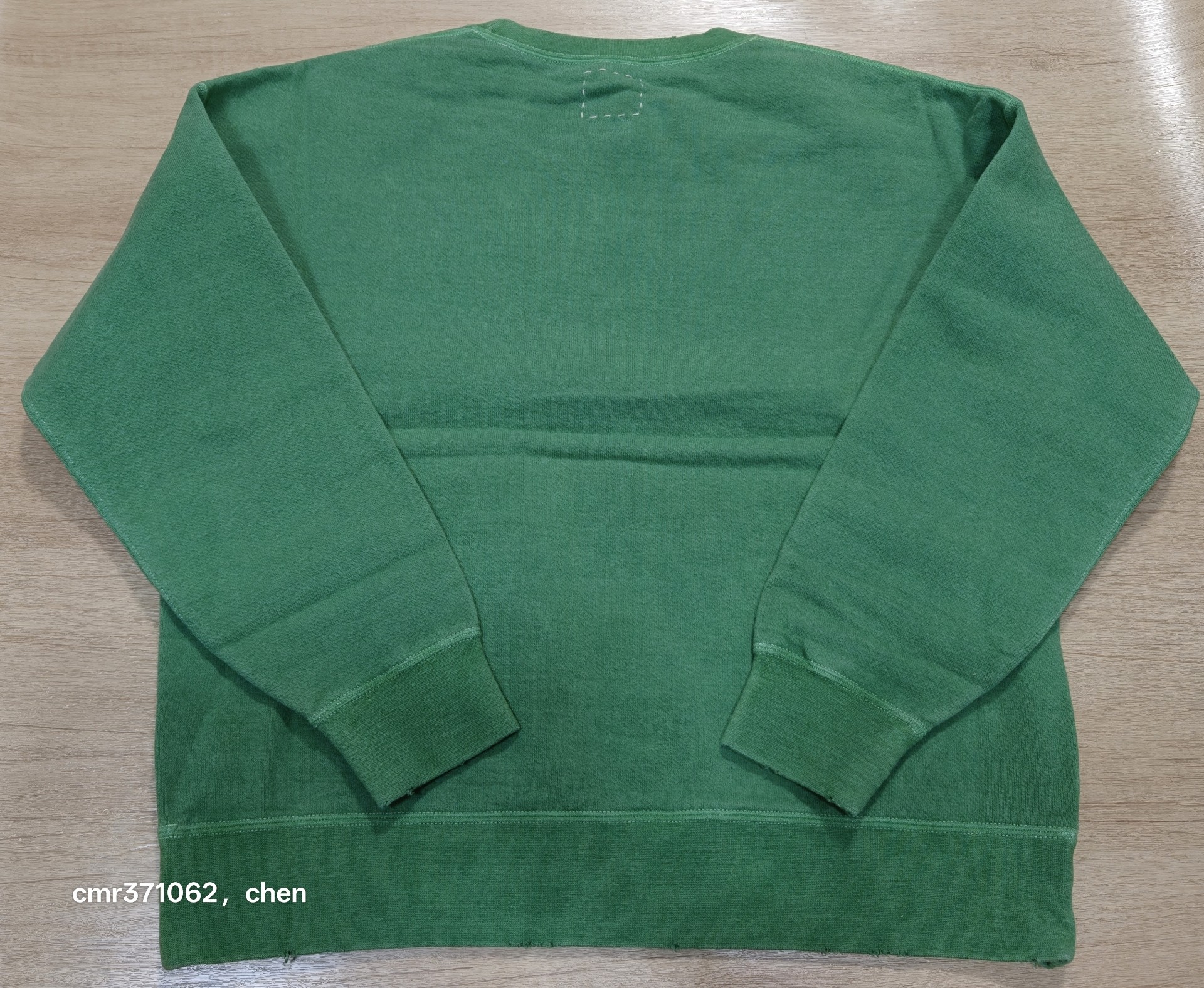 Visvim 22AW Jumbo SB Sweatshirt L/S — label