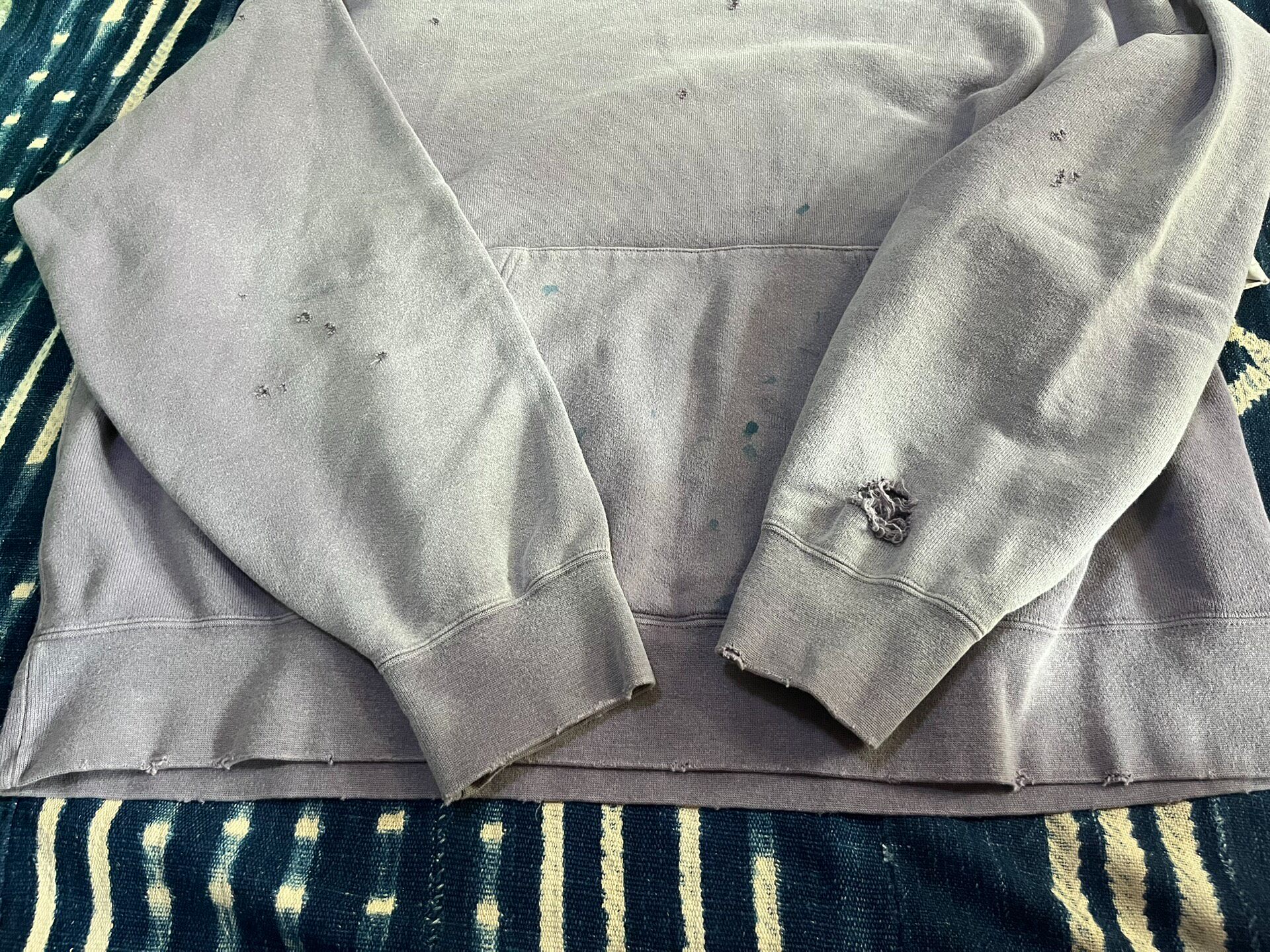 VISVIM 22AW AMPLUS SB Crash Hoodie — back