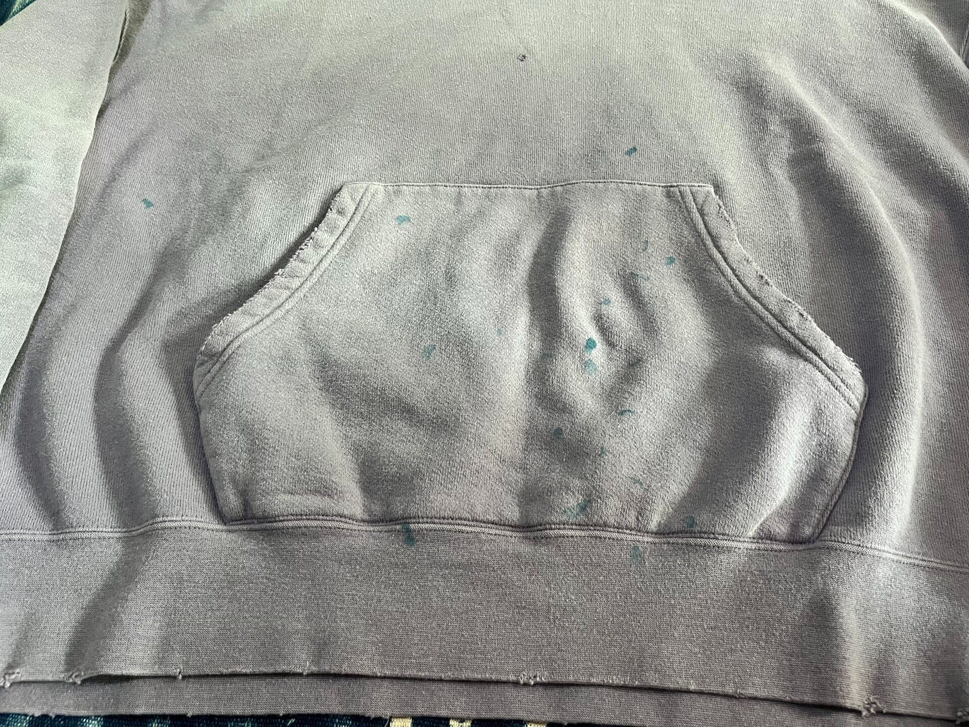VISVIM 22AW AMPLUS SB Crash Hoodie — detail