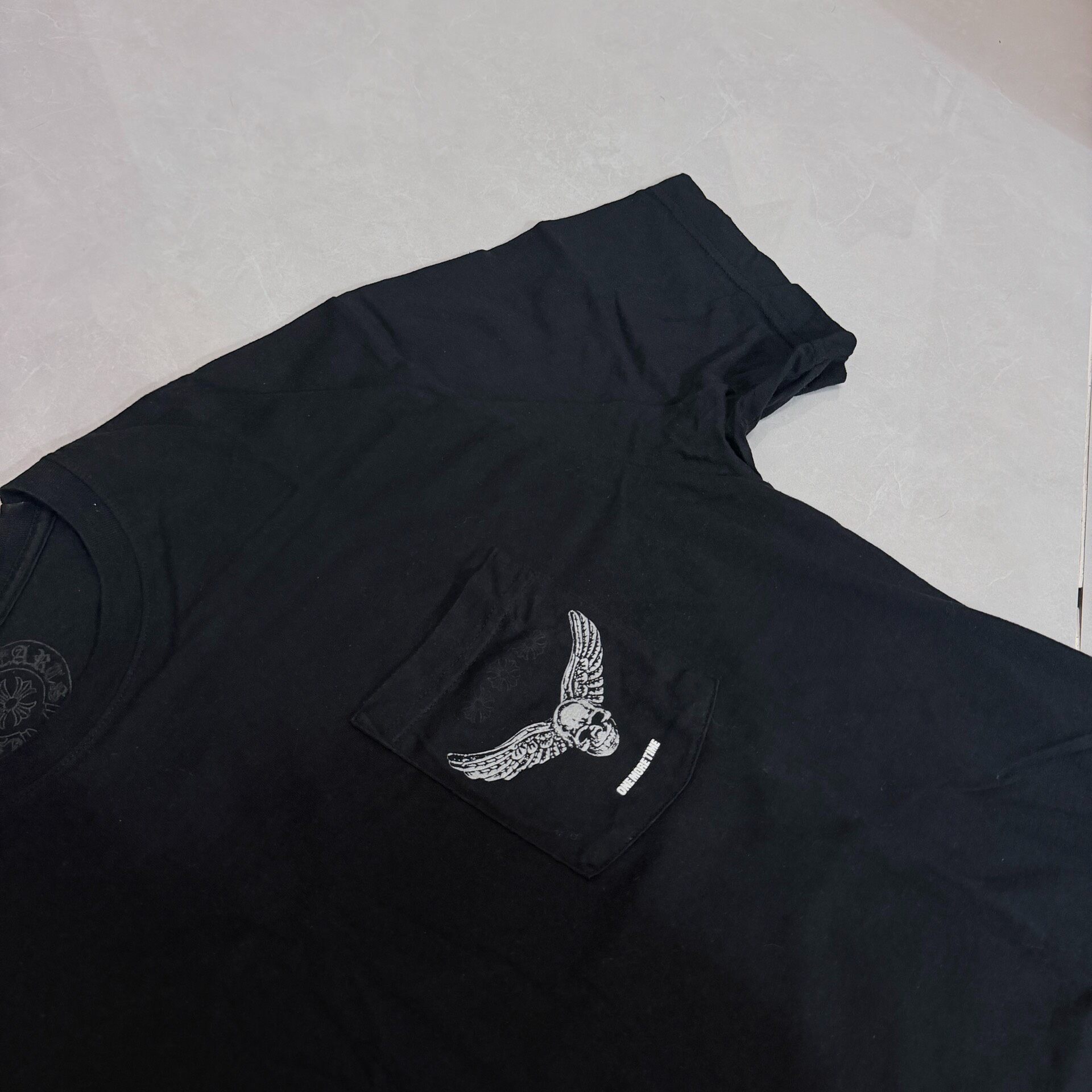 Chrome Hearts Yungblud Cross Skull Tee — detail