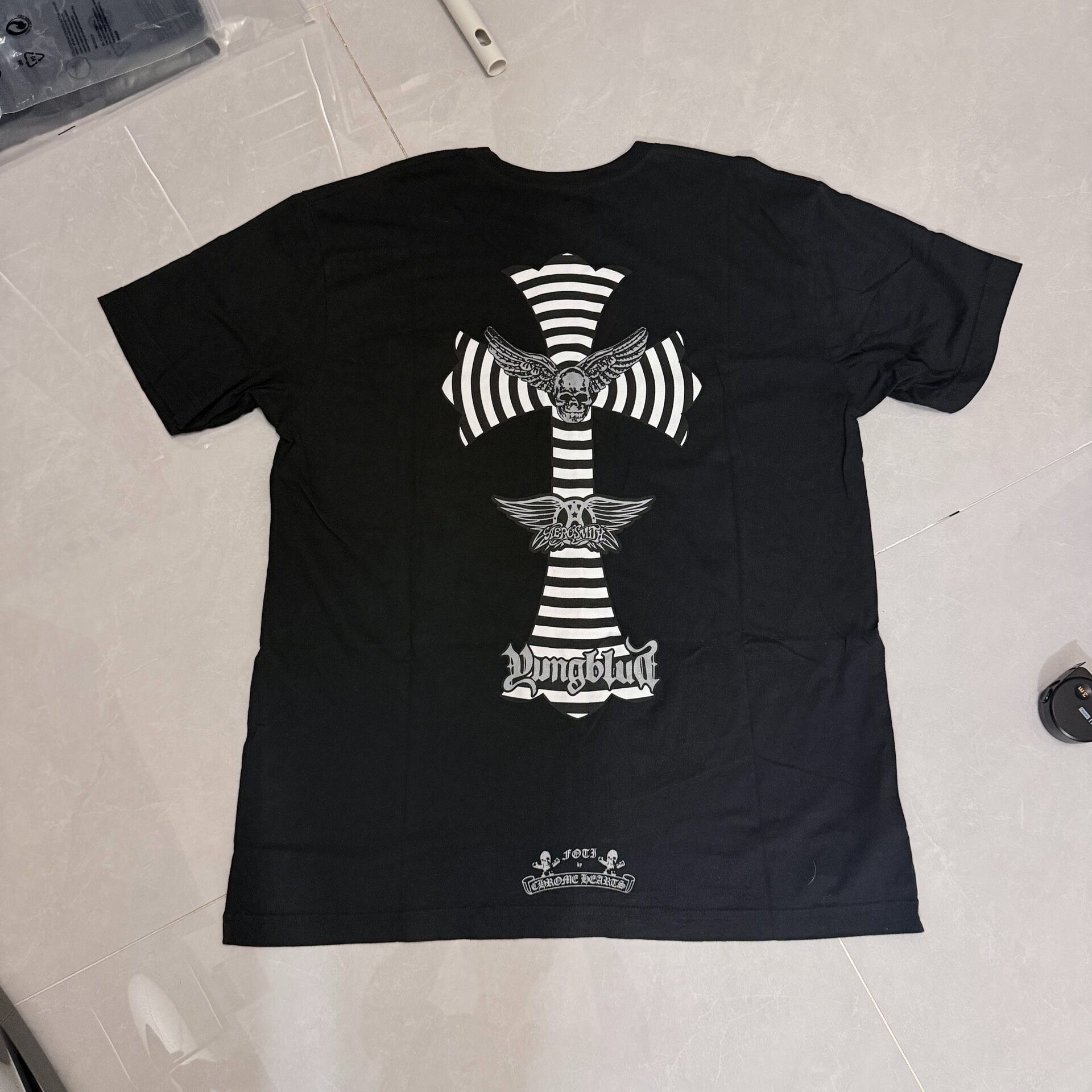 Chrome Hearts Yungblud Cross Skull Tee