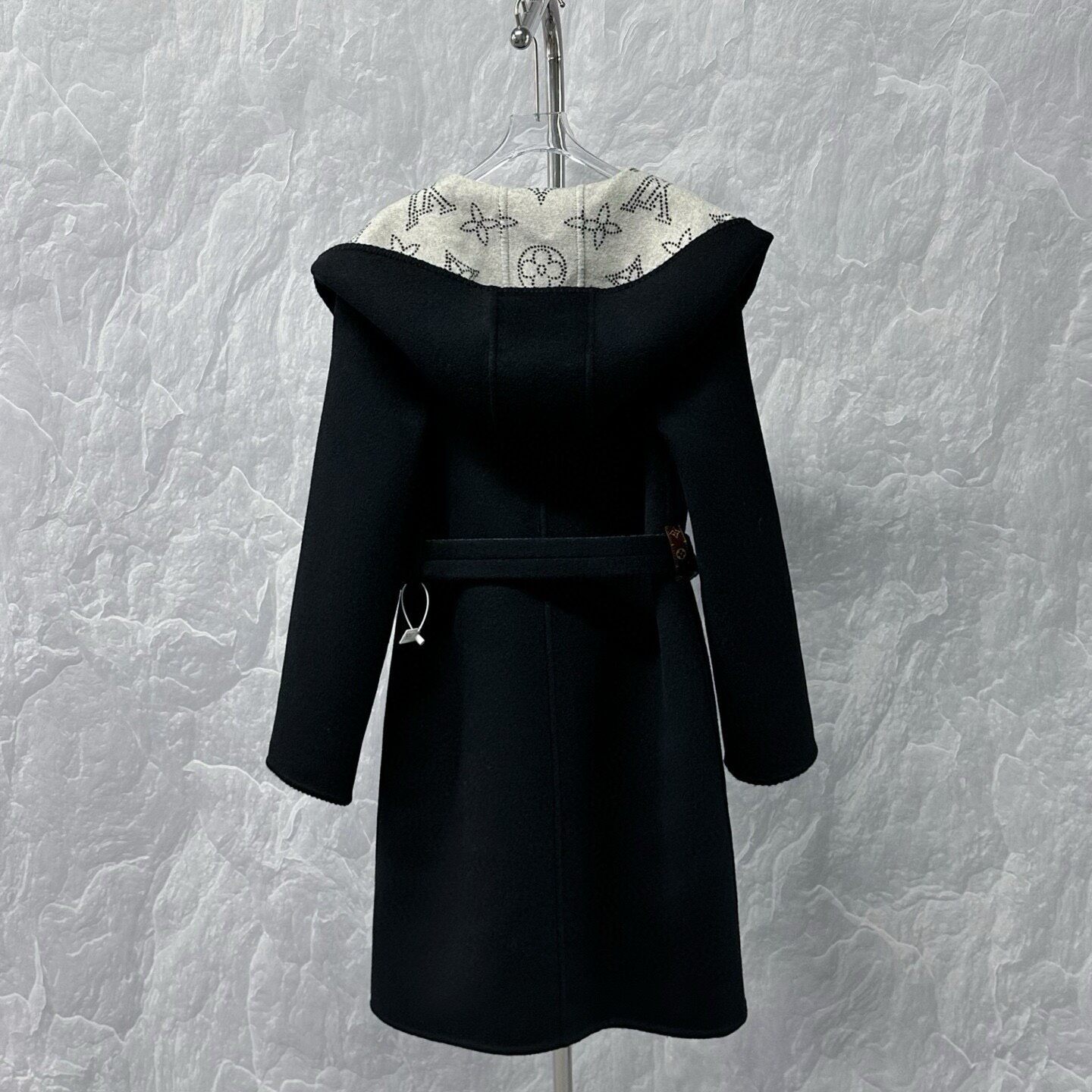Louis Vuitton Double-Sided Hooded Coat — back