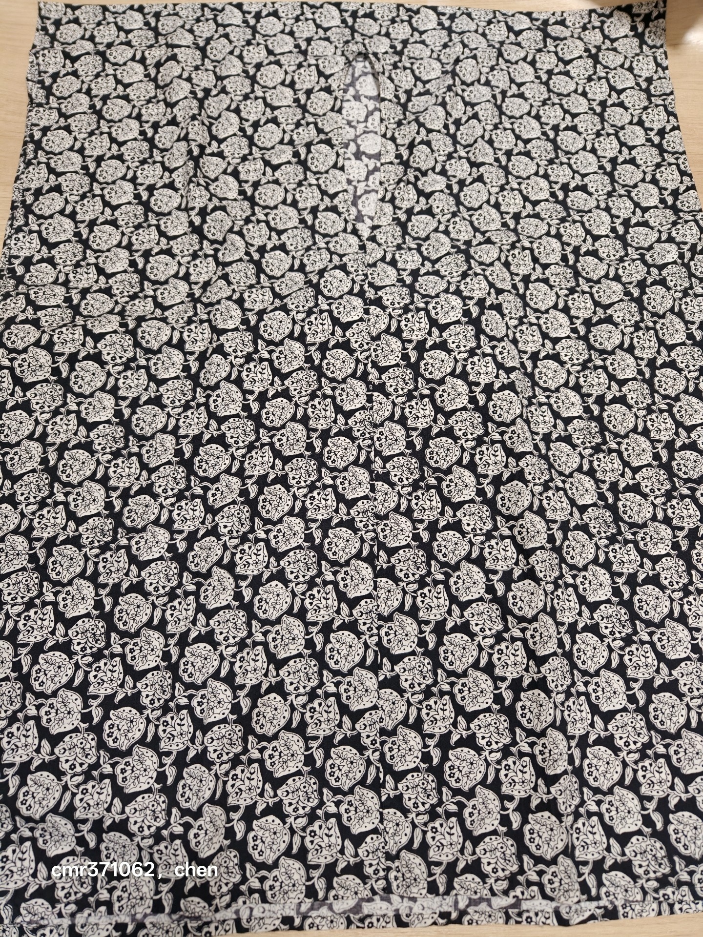 VISVIM 23SS Khadi Ruana Dress — detail