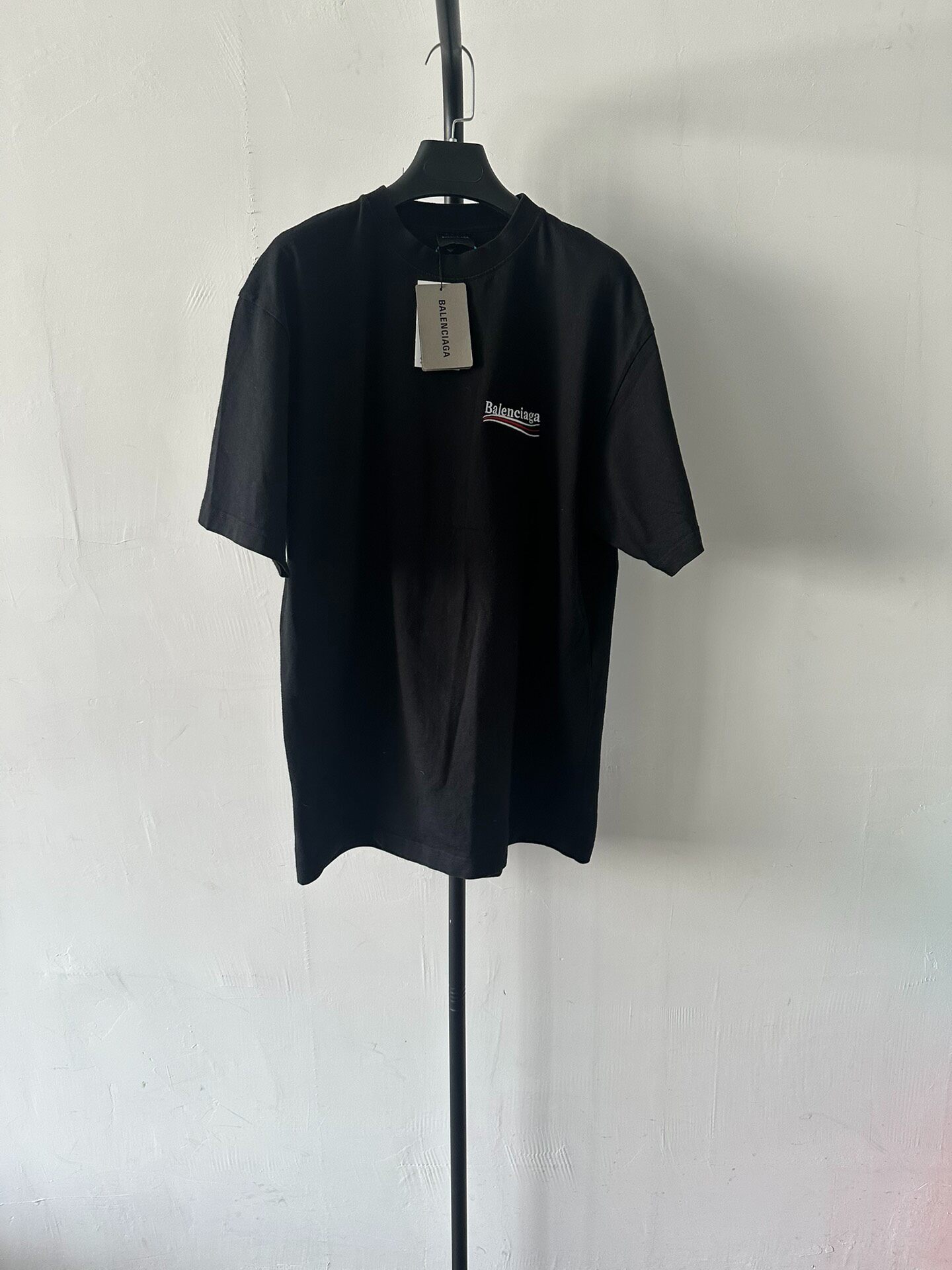 Balenciaga Women’s Black Short-Sleeve T-Shirt