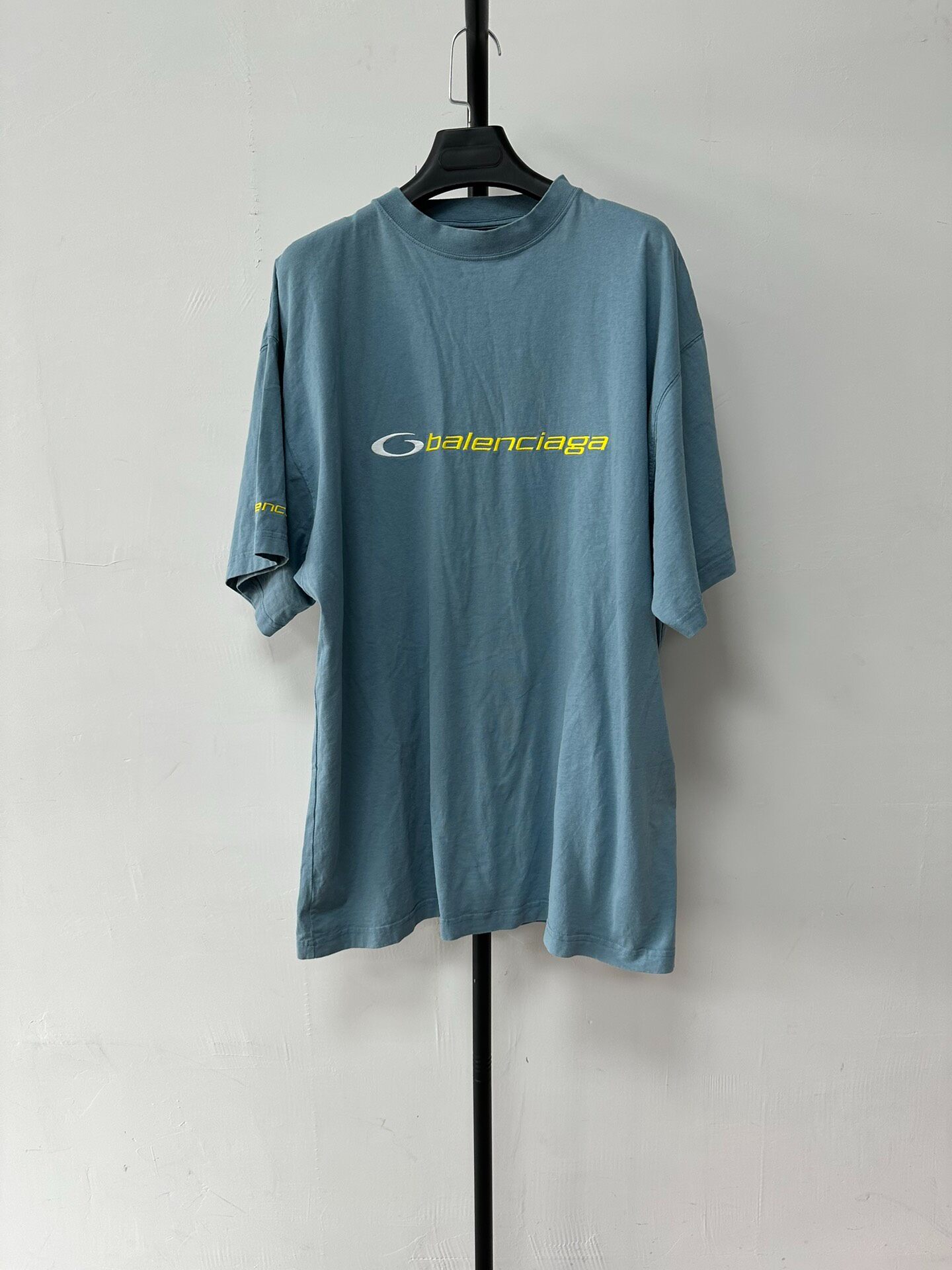 Balenciaga Logo Crewneck Short-sleeve T-shirt