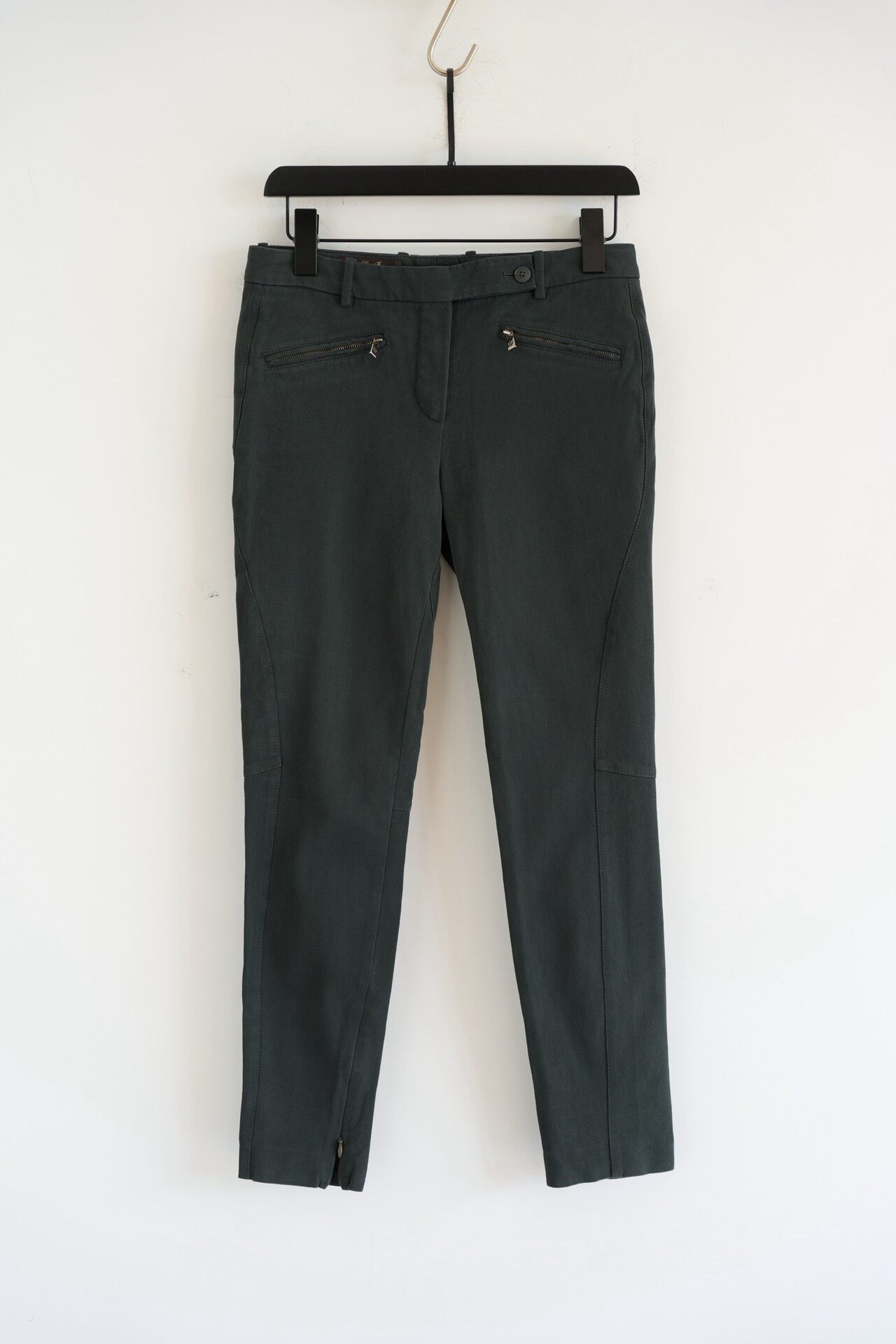 Loro Piana Italian Double-Zip Trousers