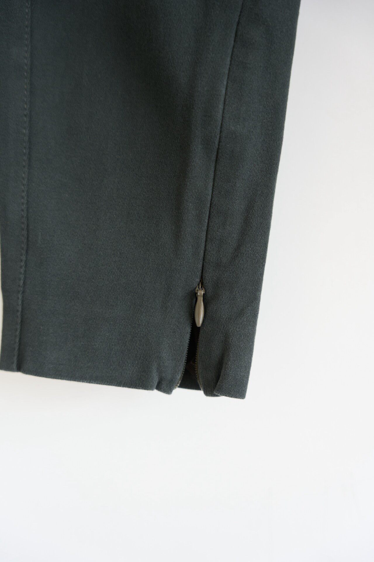 Loro Piana Italian Double-Zip Trousers — label