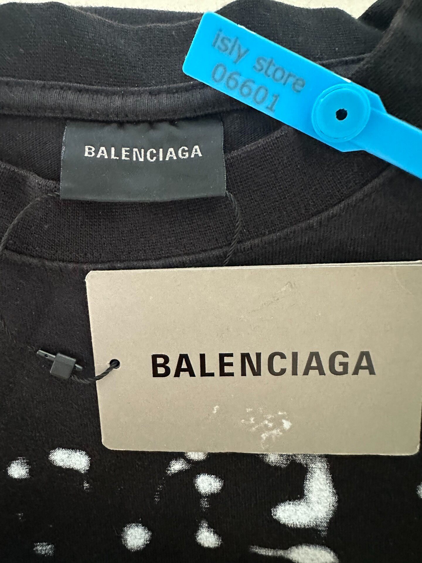 Balenciaga Women's Black Jacket — label