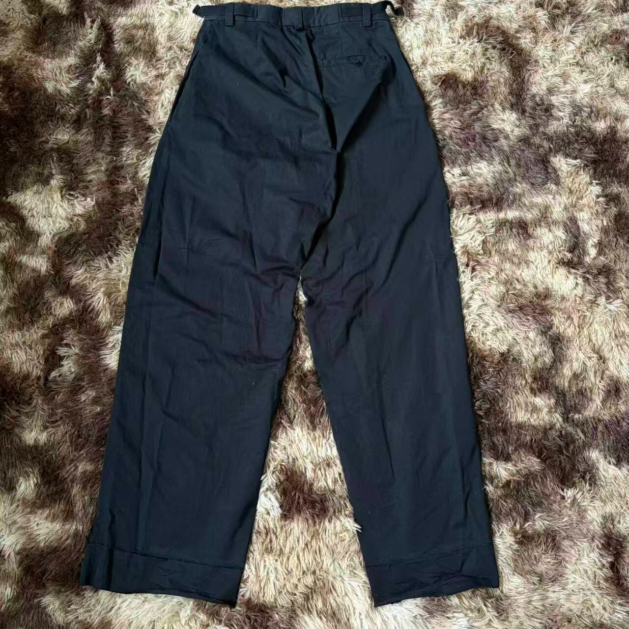 Balenciaga Runway Spider Dye Cargo Pants — front