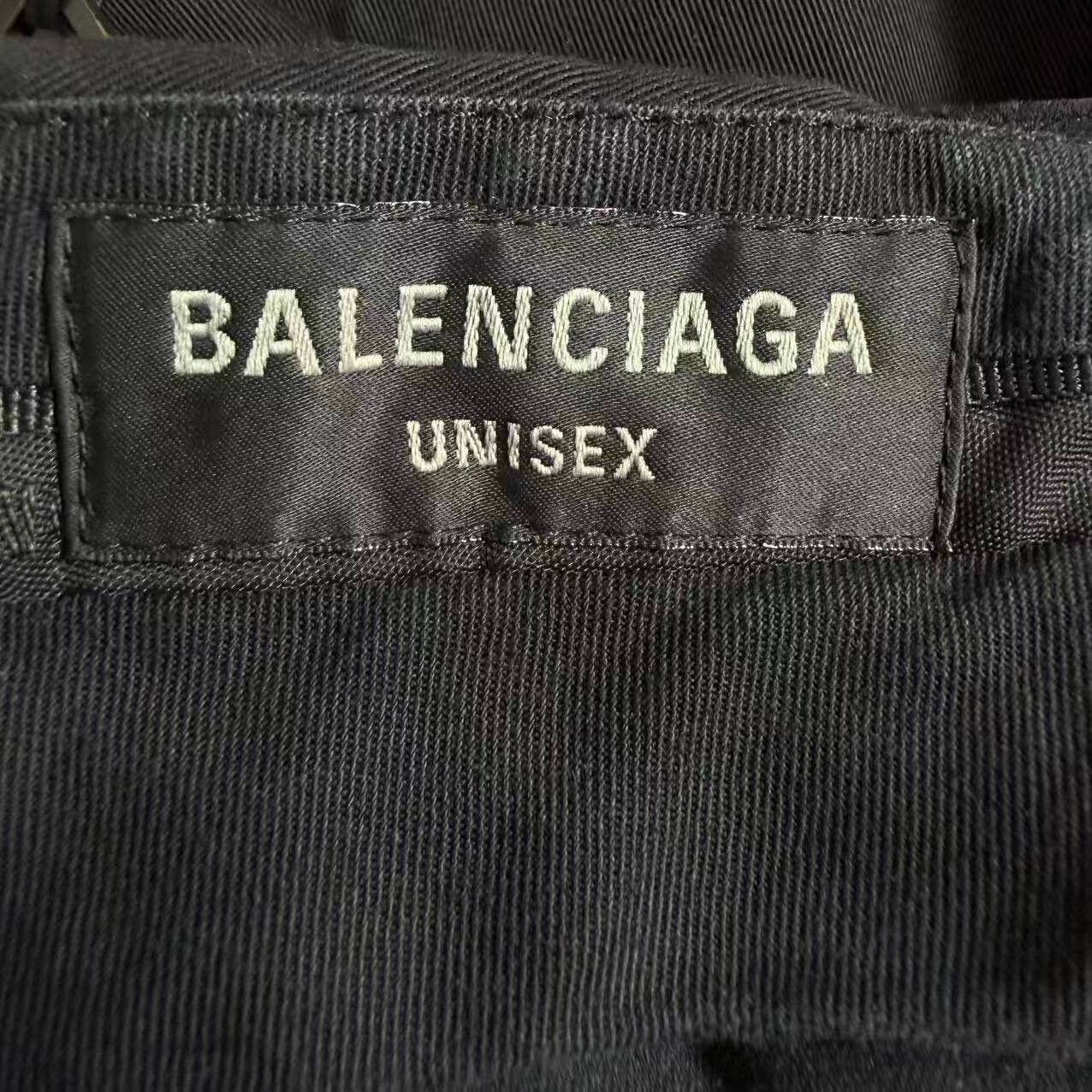 Balenciaga Runway Spider Dye Cargo Pants — detail