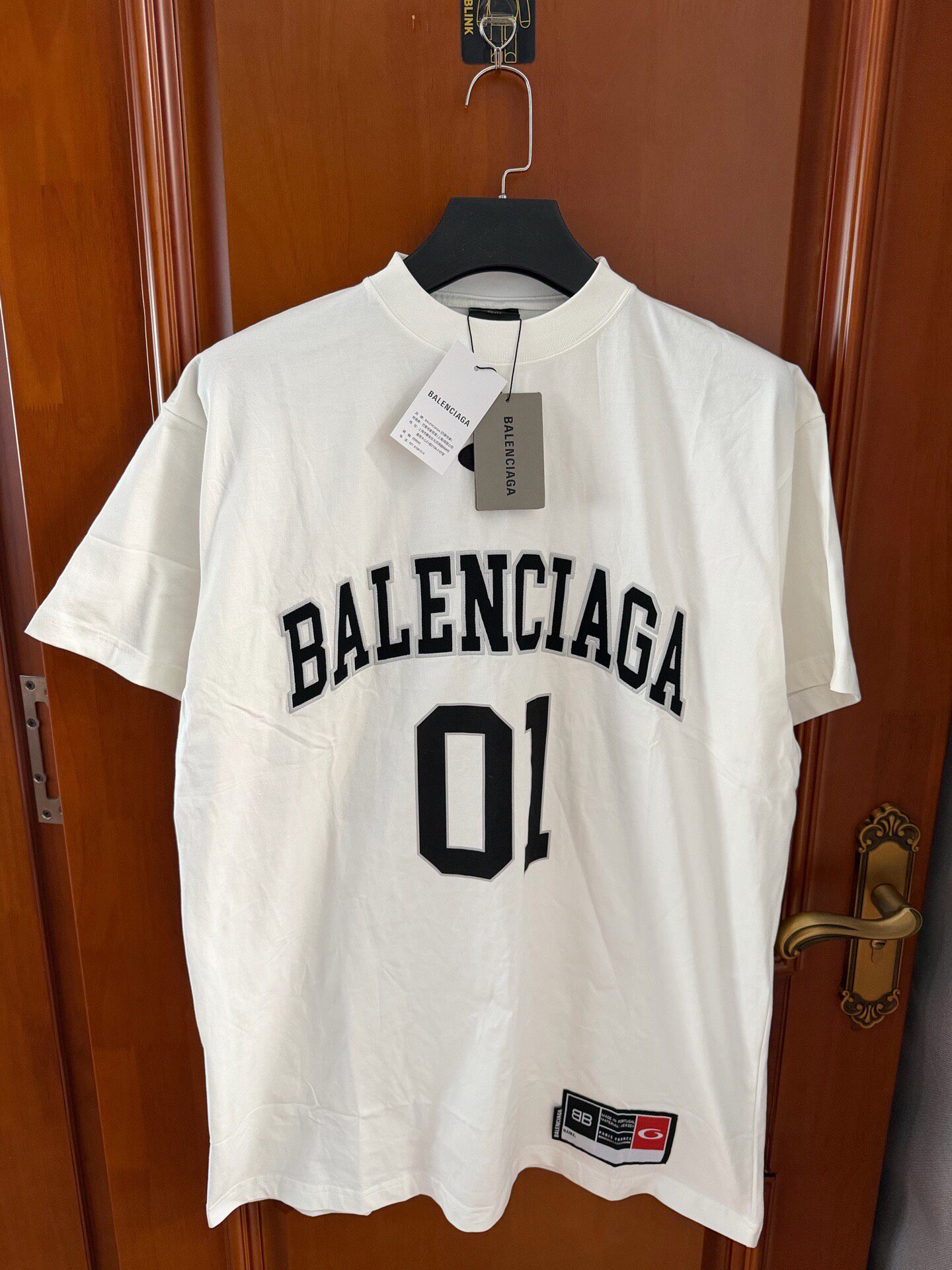 Balenciaga 01 Basketball Short-Sleeve Tee