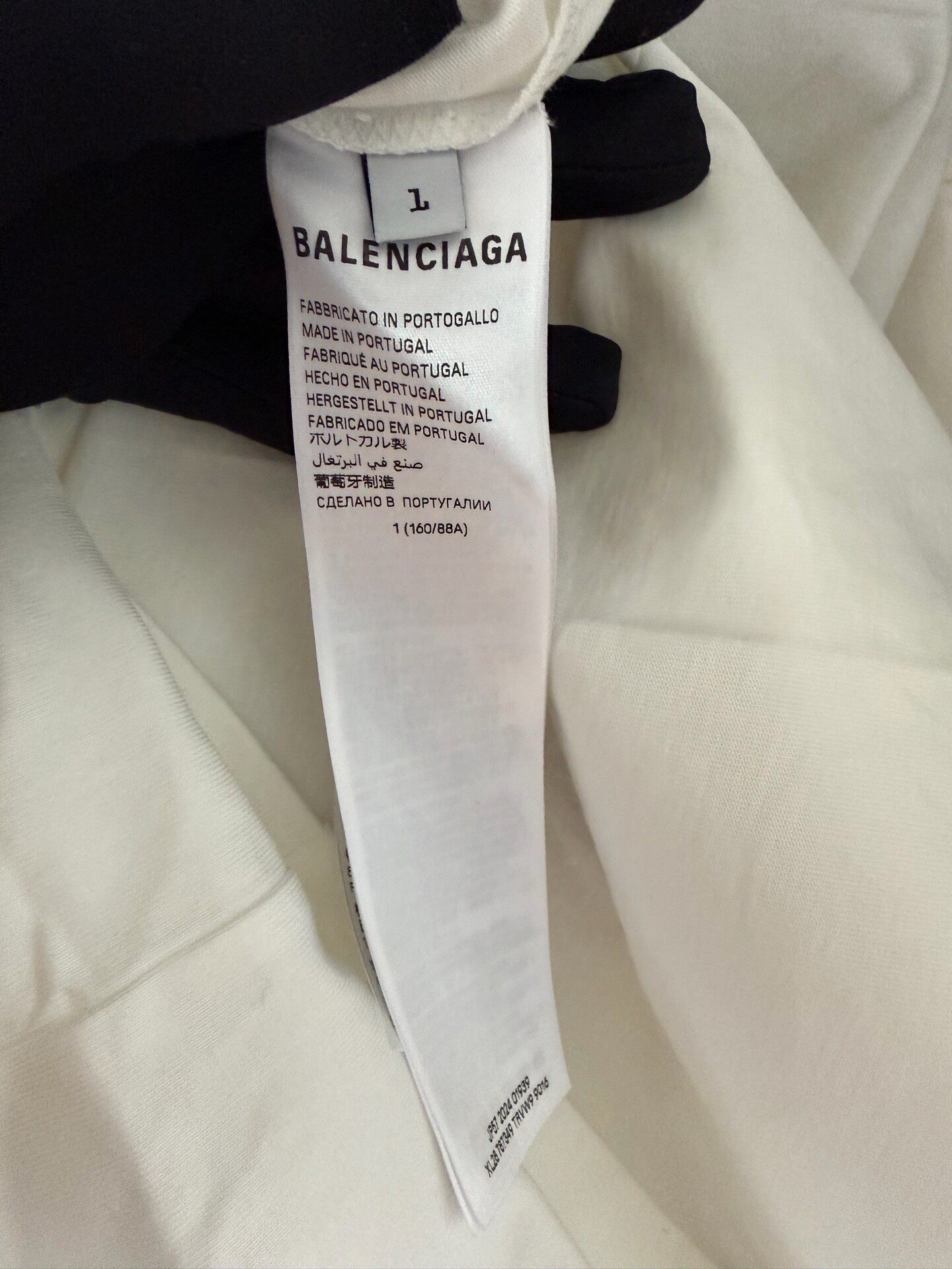 Balenciaga 01 Basketball Short-Sleeve Tee — back