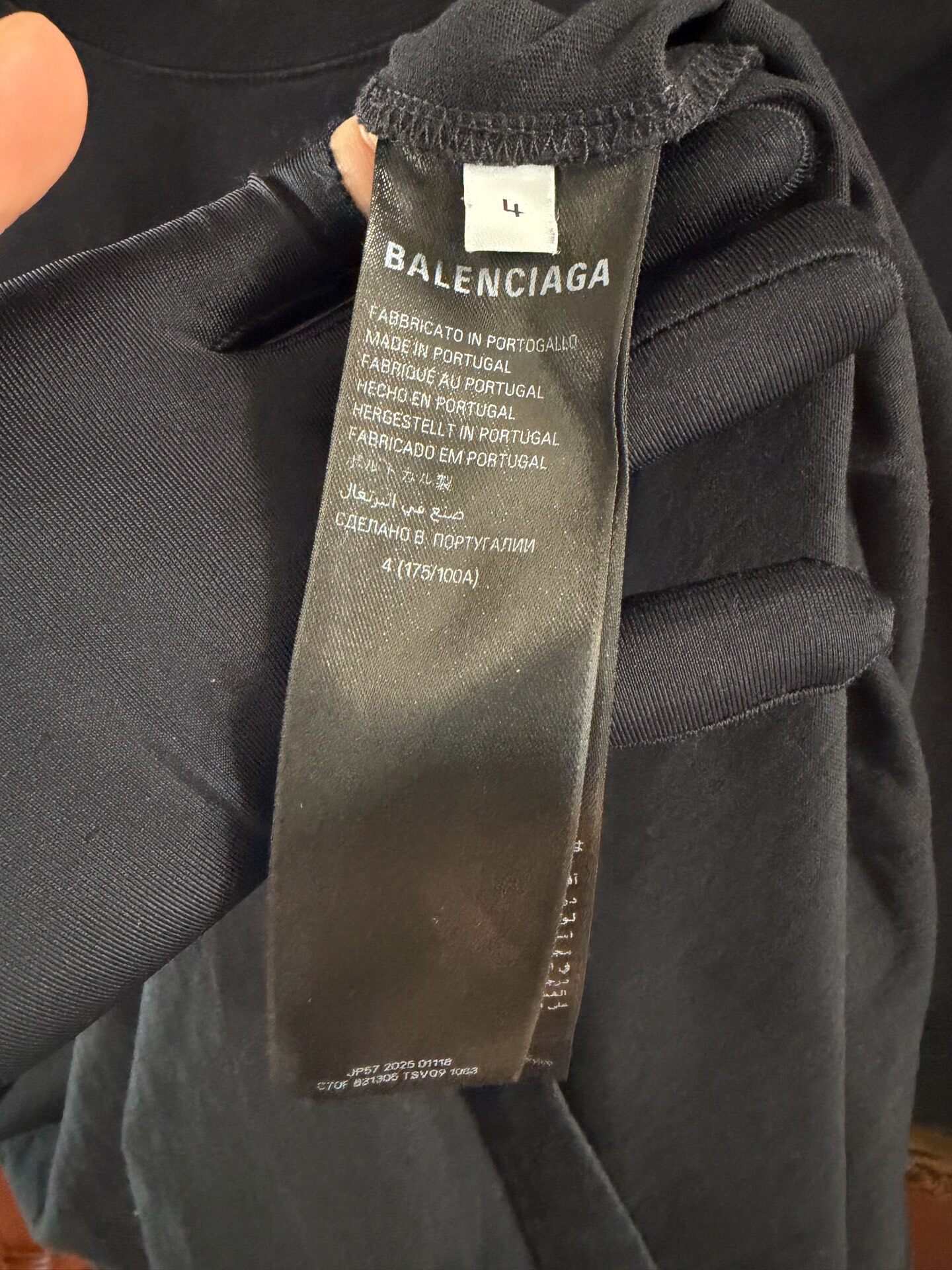 Balenciaga x Lamborghini Oversized T-Shirt — back