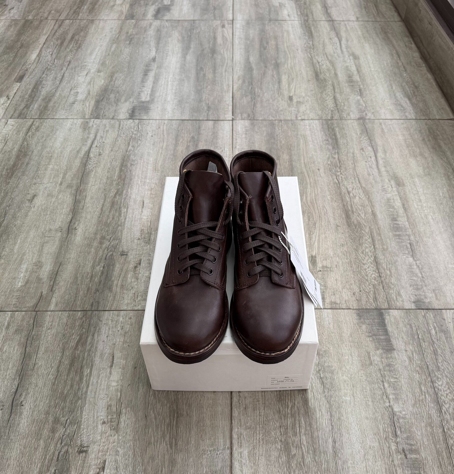 Visvim 24SS Brigadier Dark Brown Boots