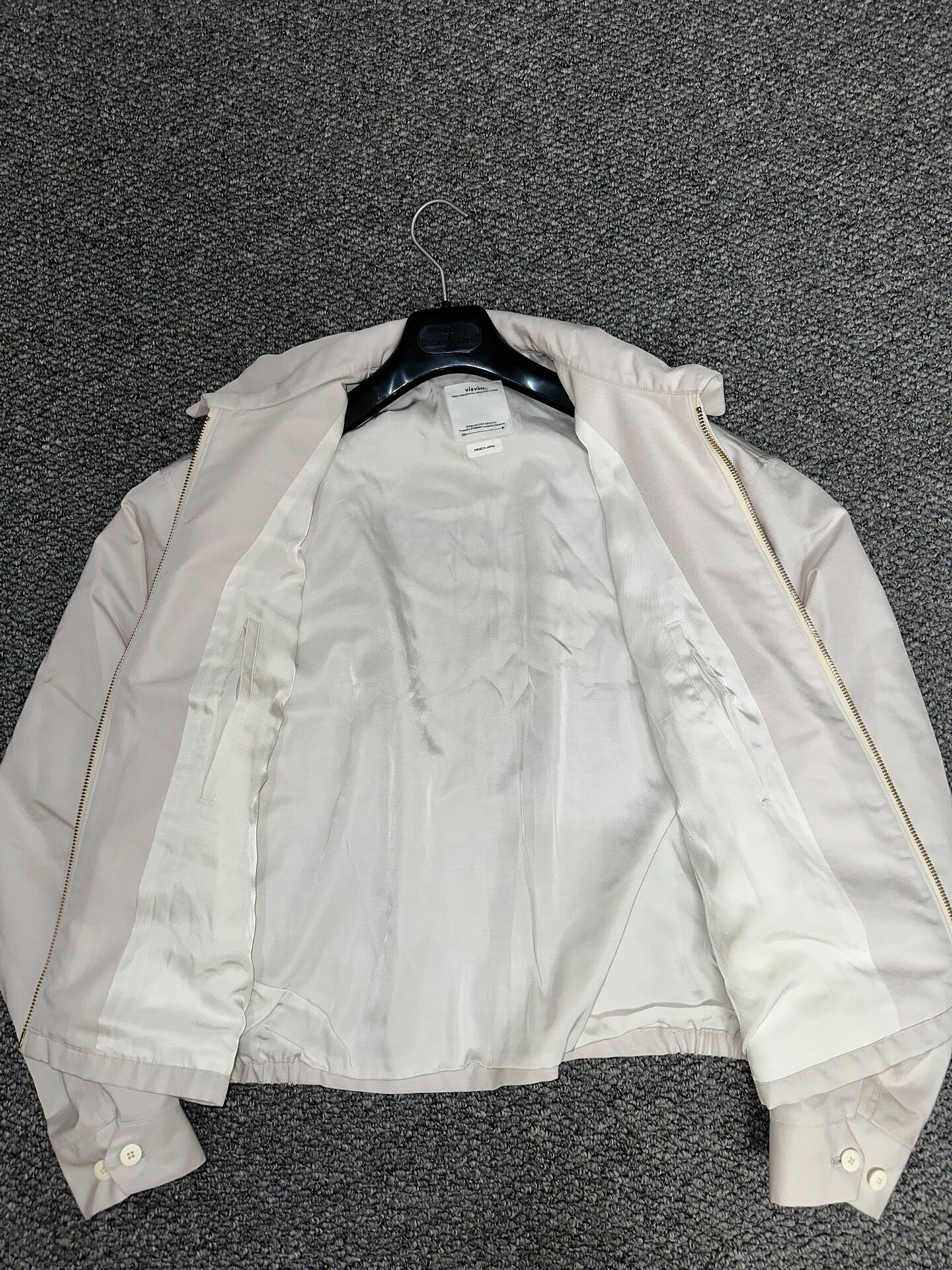 Visvim 25SS SOMER SWING TOP Jacket — detail