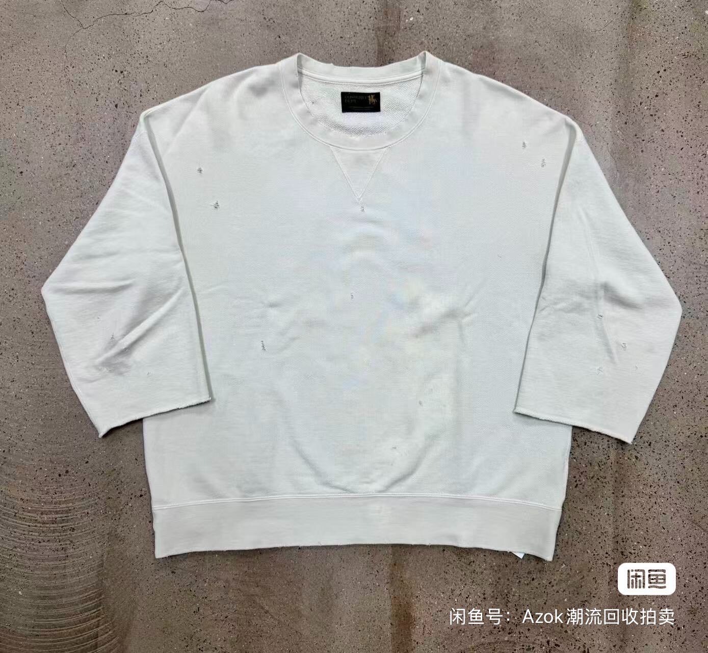 Visvim 22aw Jumbo 3/4 Sweatshirt