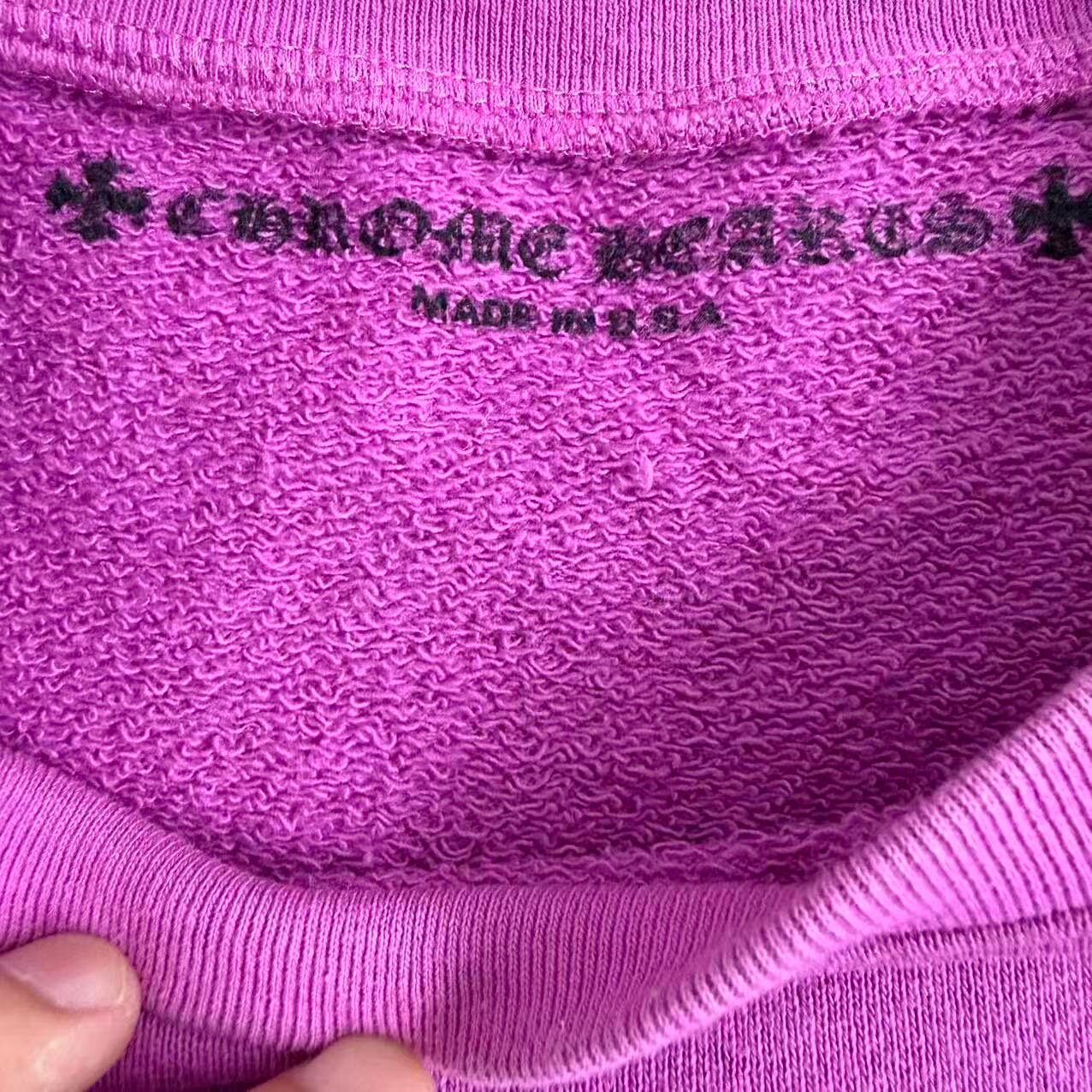 Chrome Hearts Matty Boy Crewneck Sweatshirt — detail