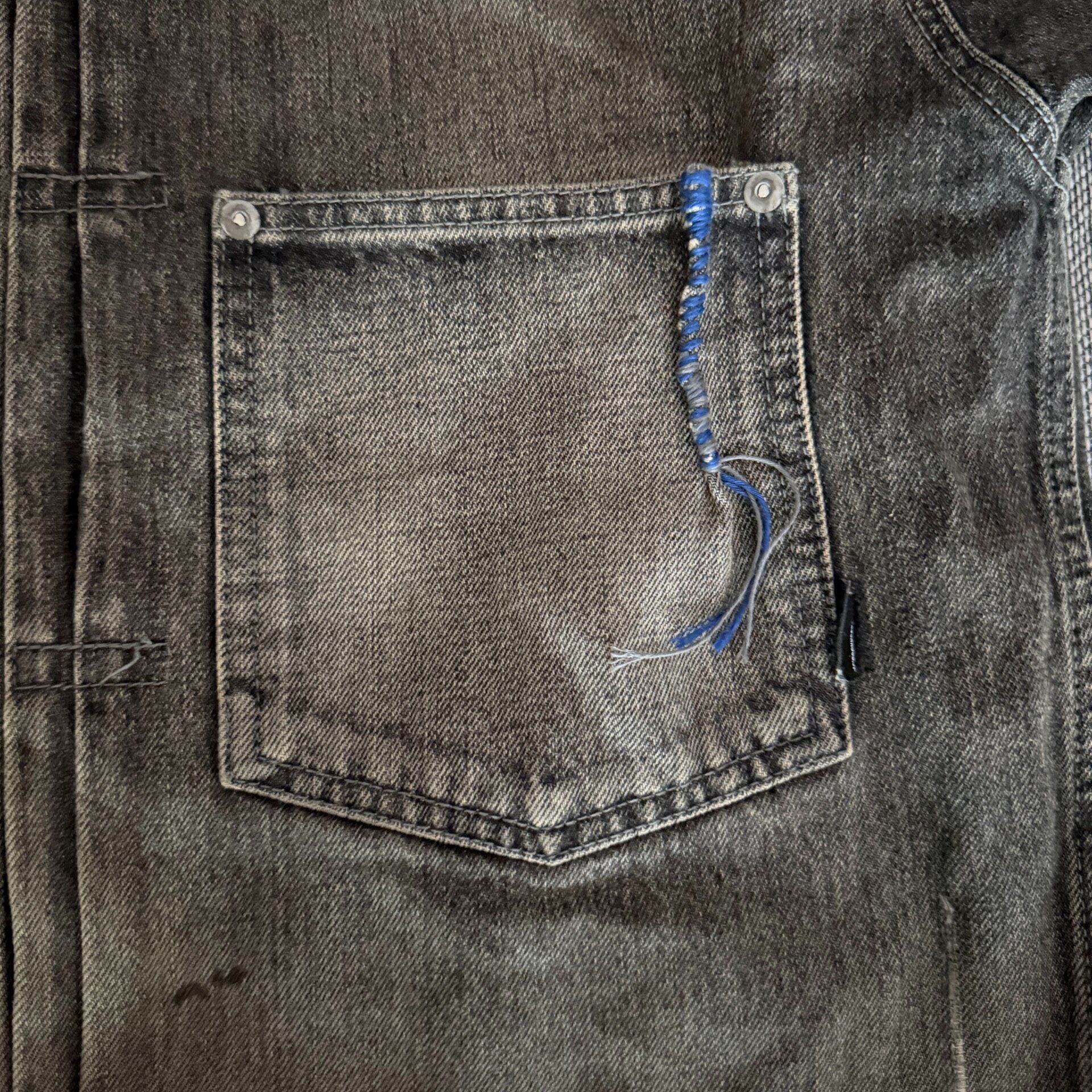 Neighborhood 24ss Stockman Denim Jacket — back