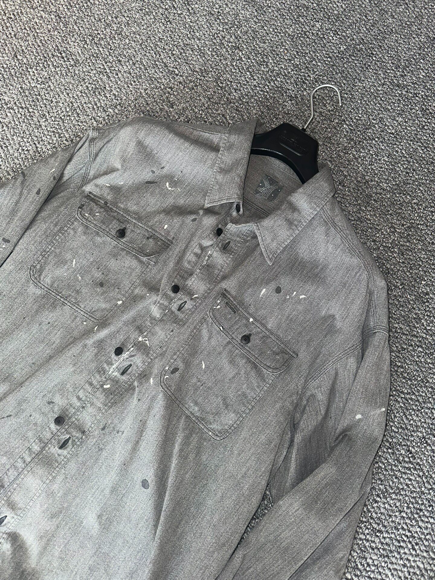 VISVIM ICT LANGER CHAMBRAY L/S Shirt — front
