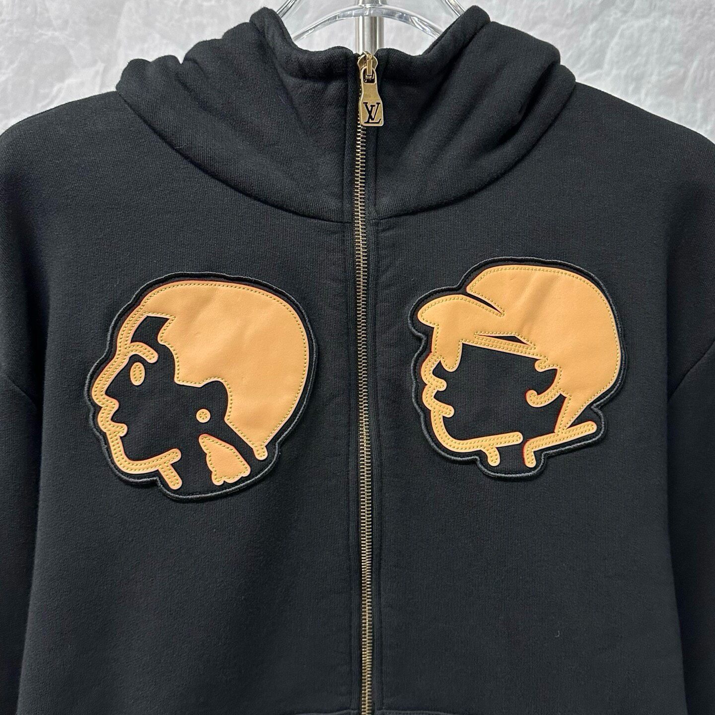Louis Vuitton x Nigo FW25 Cartoon Jacket — detail