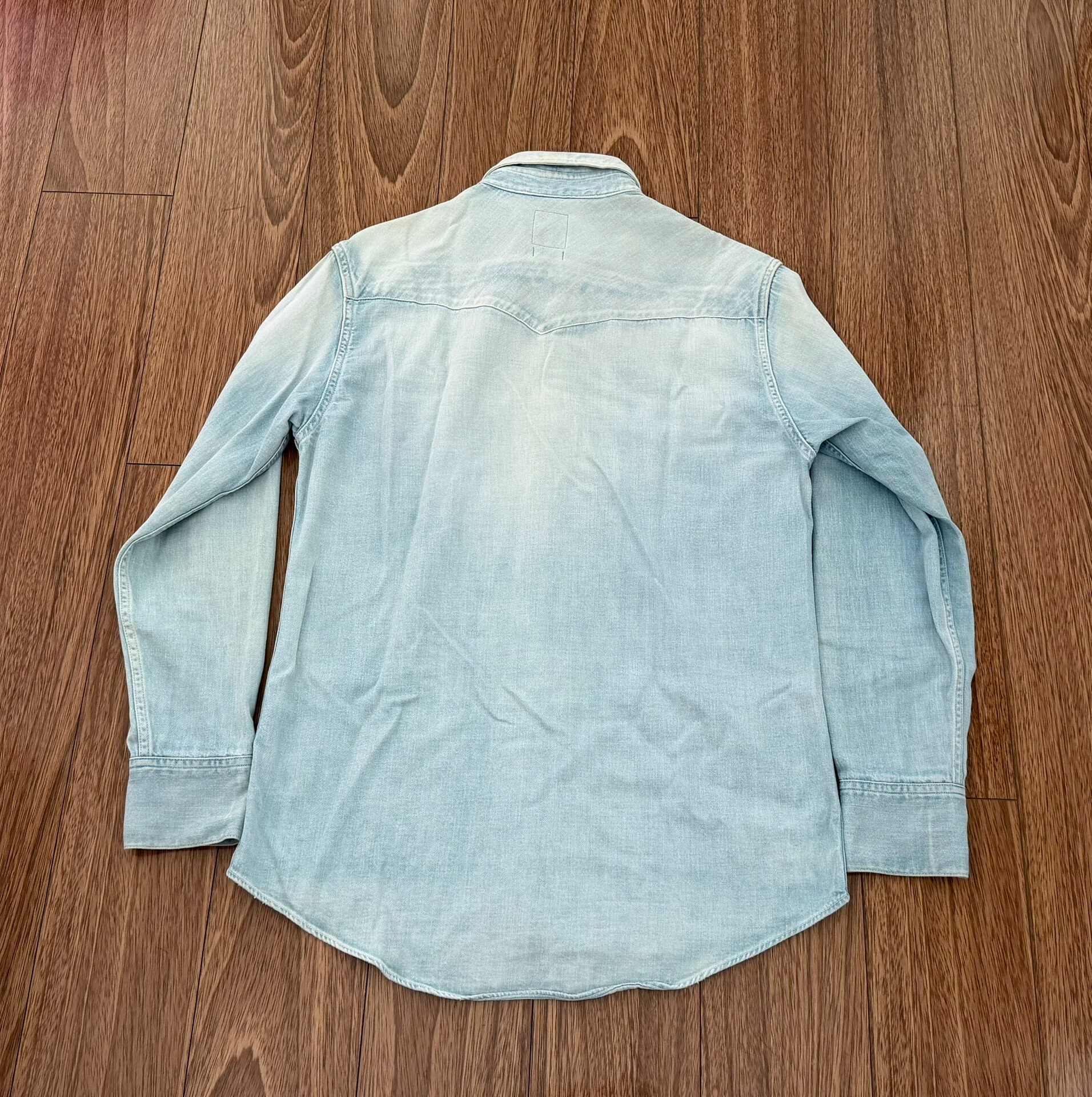 Visvim Social Sculpture Denim Shirt — front