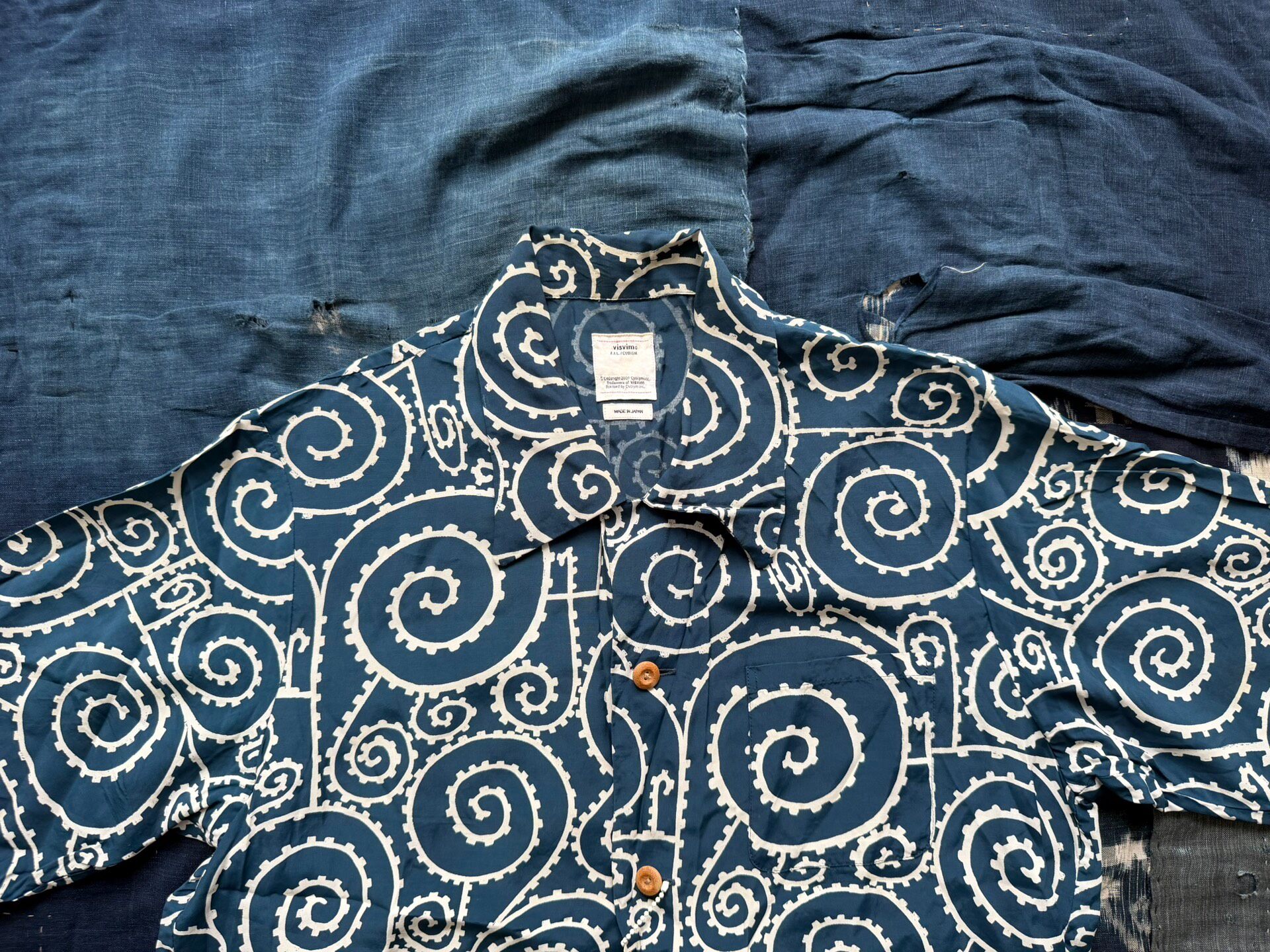 VISVIM 18SS Duke Short Sleeve Shirt — back