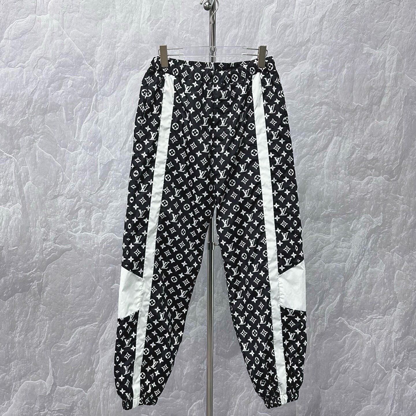 LV FW24 Monogram Jogger Pants — front