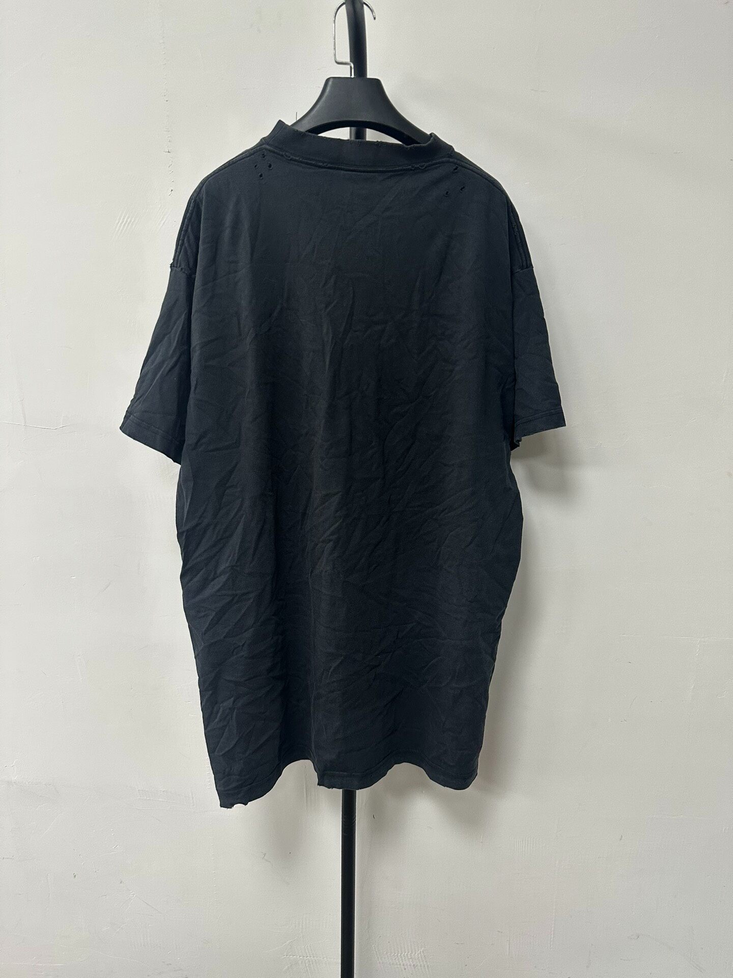 Balenciaga Men's Faded Logo Tee — front