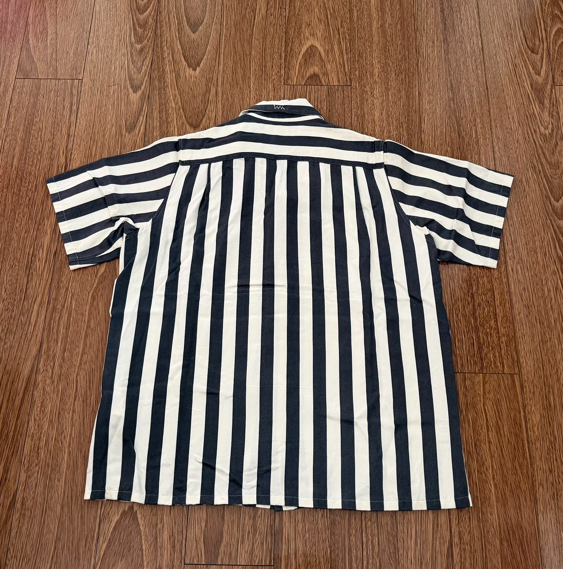 Visvim Free Edge Striped Short Sleeve Shirt — front