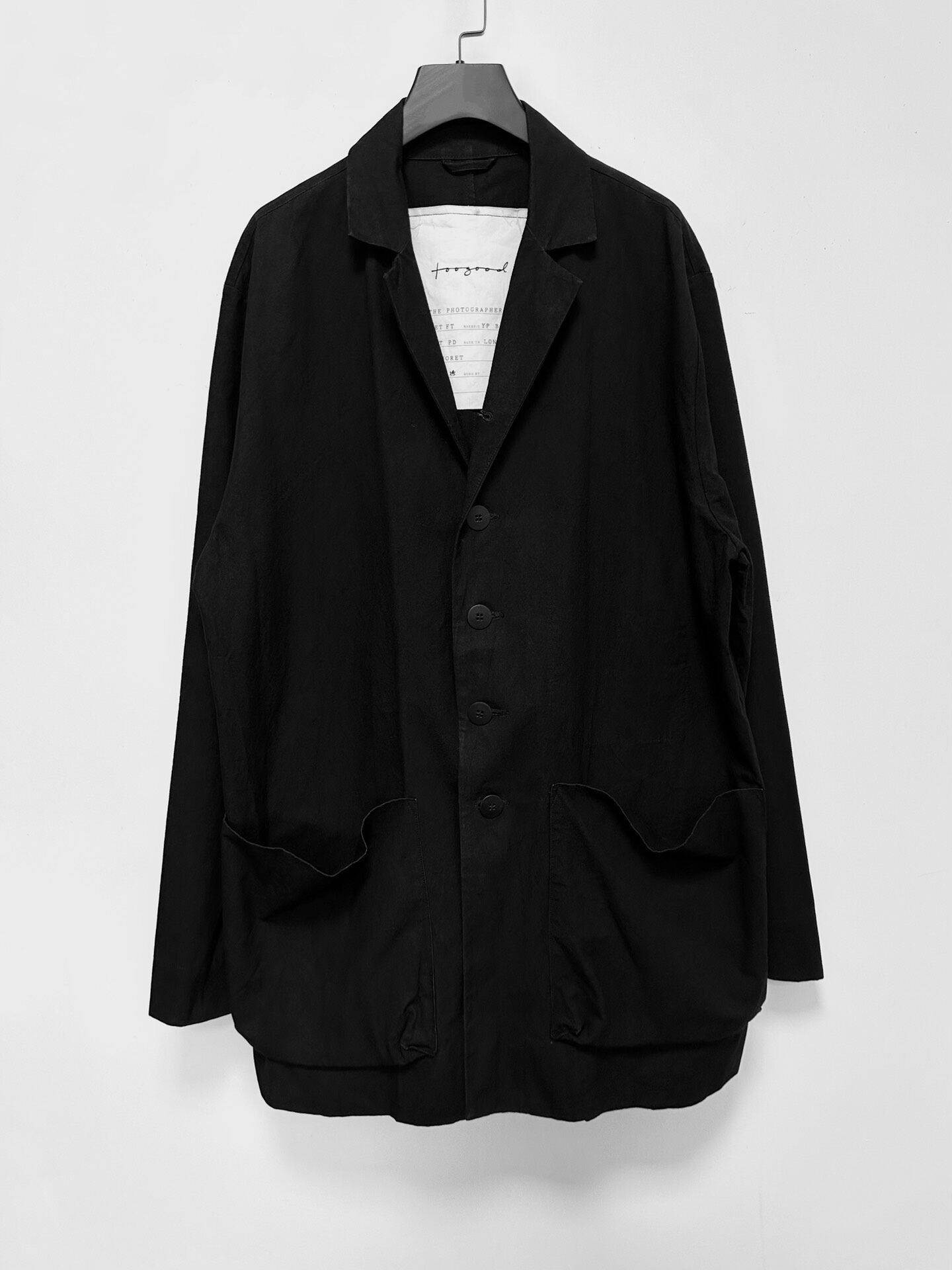 Toogood Photographer Oversize Coat
