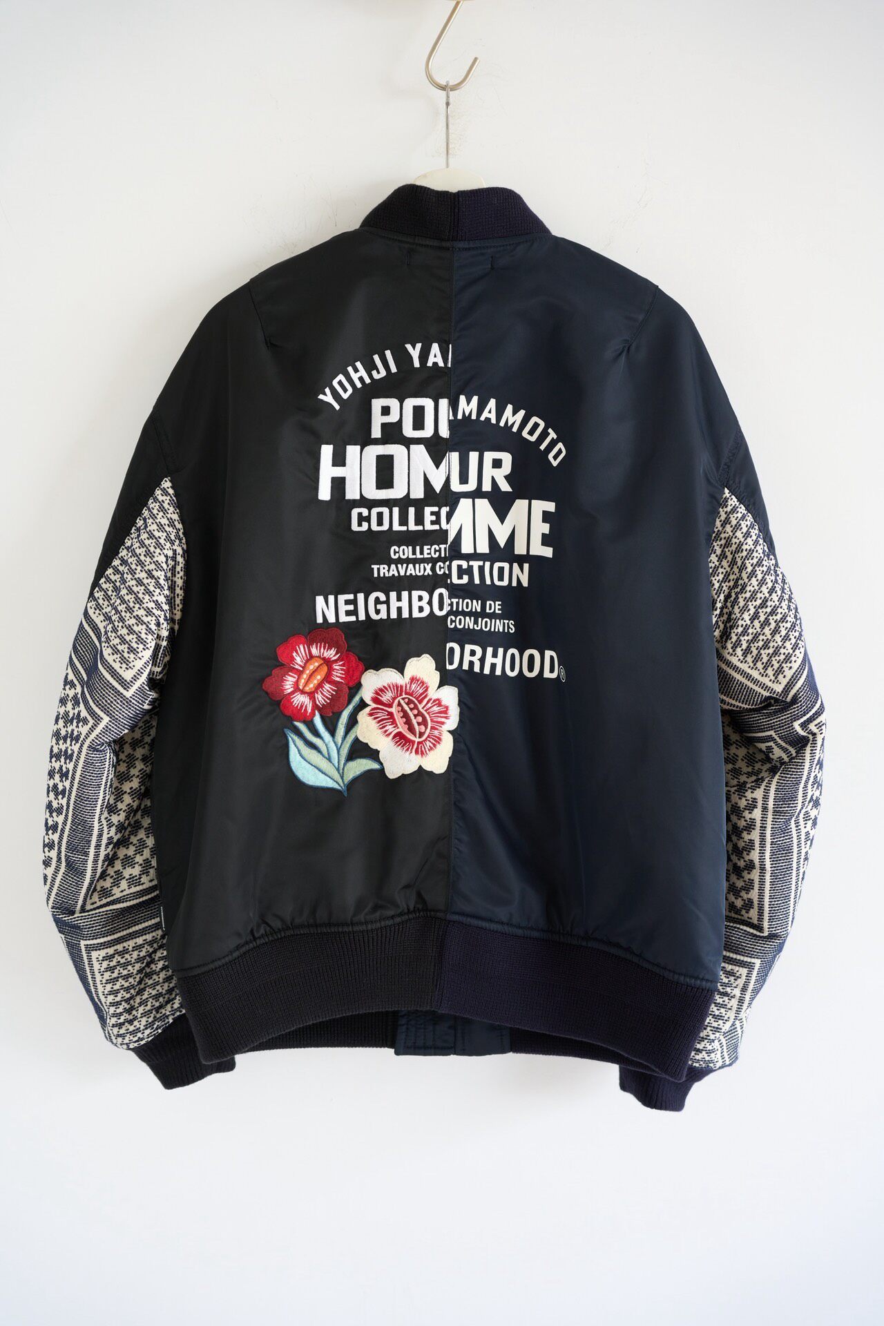 Yohji x Neighborhood Bomber Jacket — front