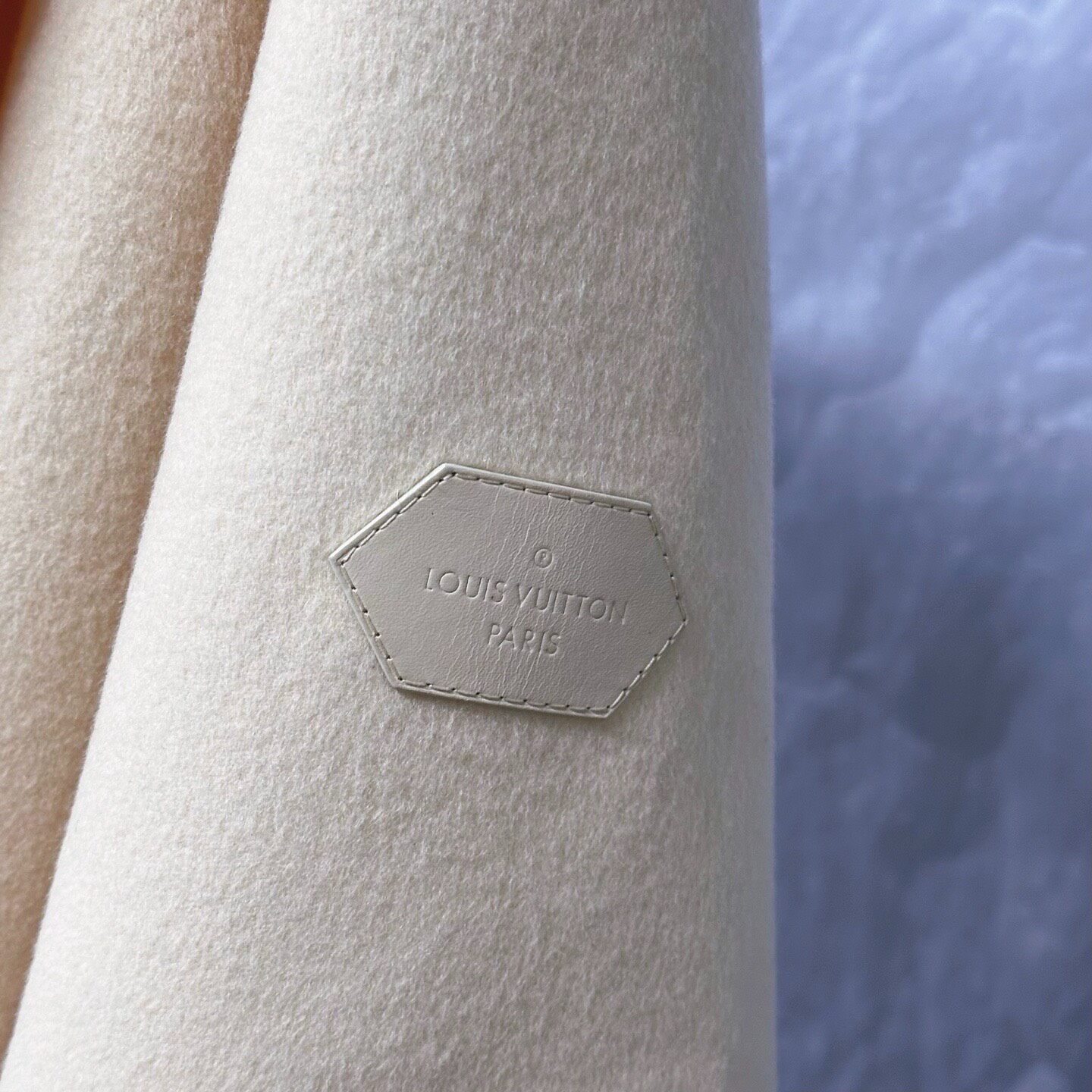 Louis Vuitton Cashmere Wrap Hooded Coat — back