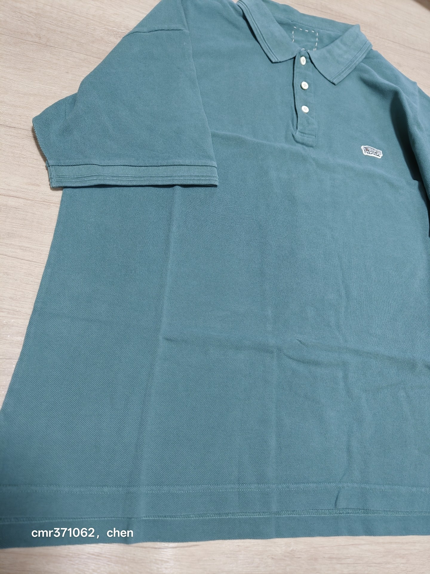 Visvim Jumbo Weller S/S DMGD Polo — back