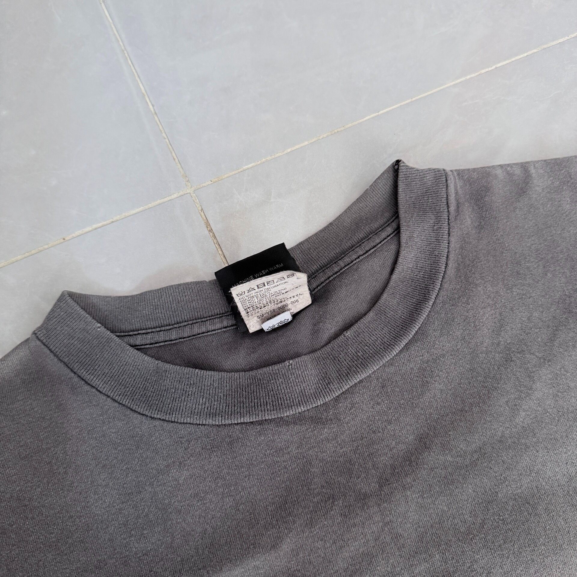 Saint Michael Faded Vampire Bride Tee — detail