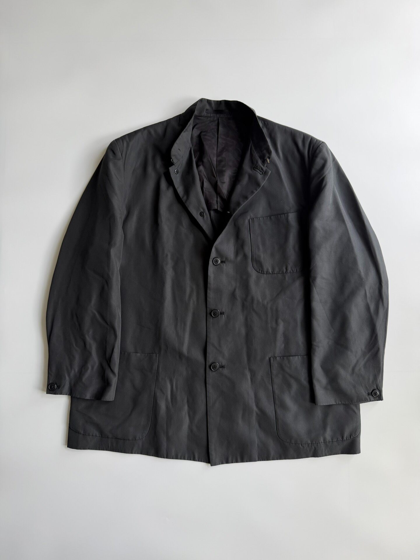 Yohji Yamamoto Y’s For Men Mandarin Jacket — front
