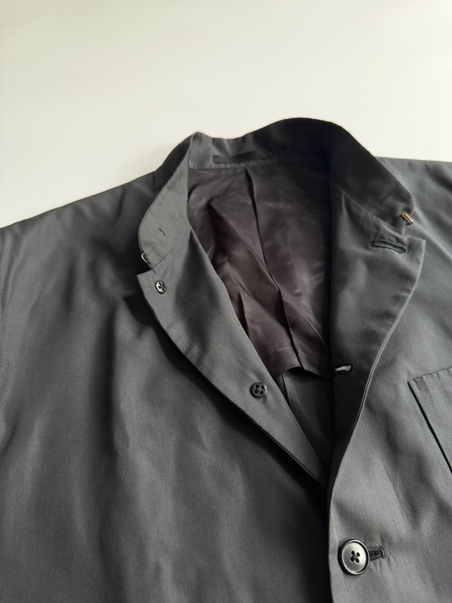 Yohji Yamamoto Y’s For Men Mandarin Jacket — label