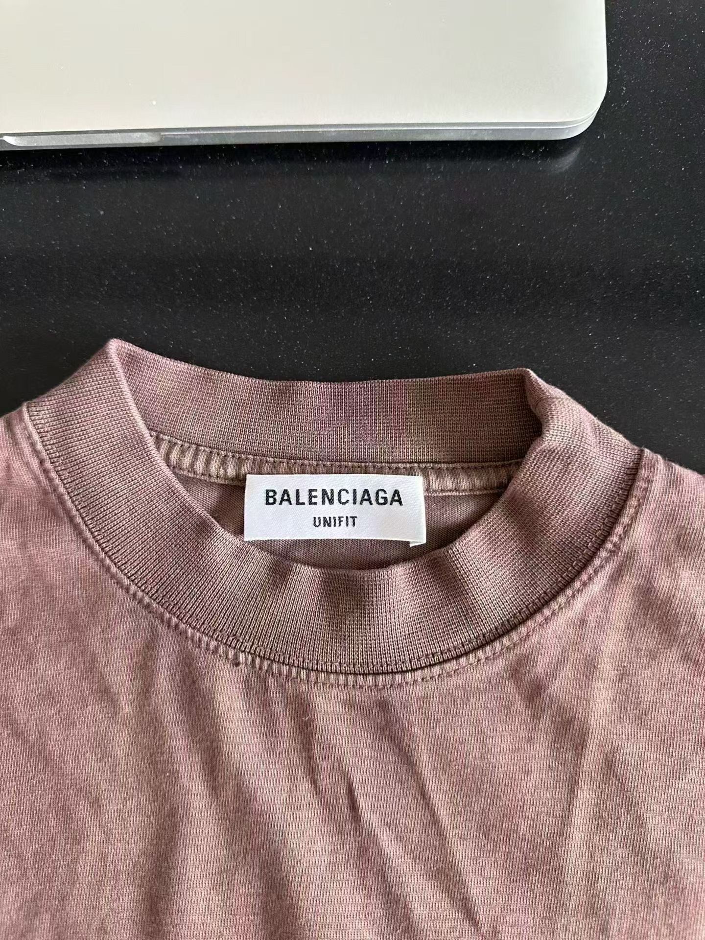 Balenciaga Brown Oversized T-shirt — detail