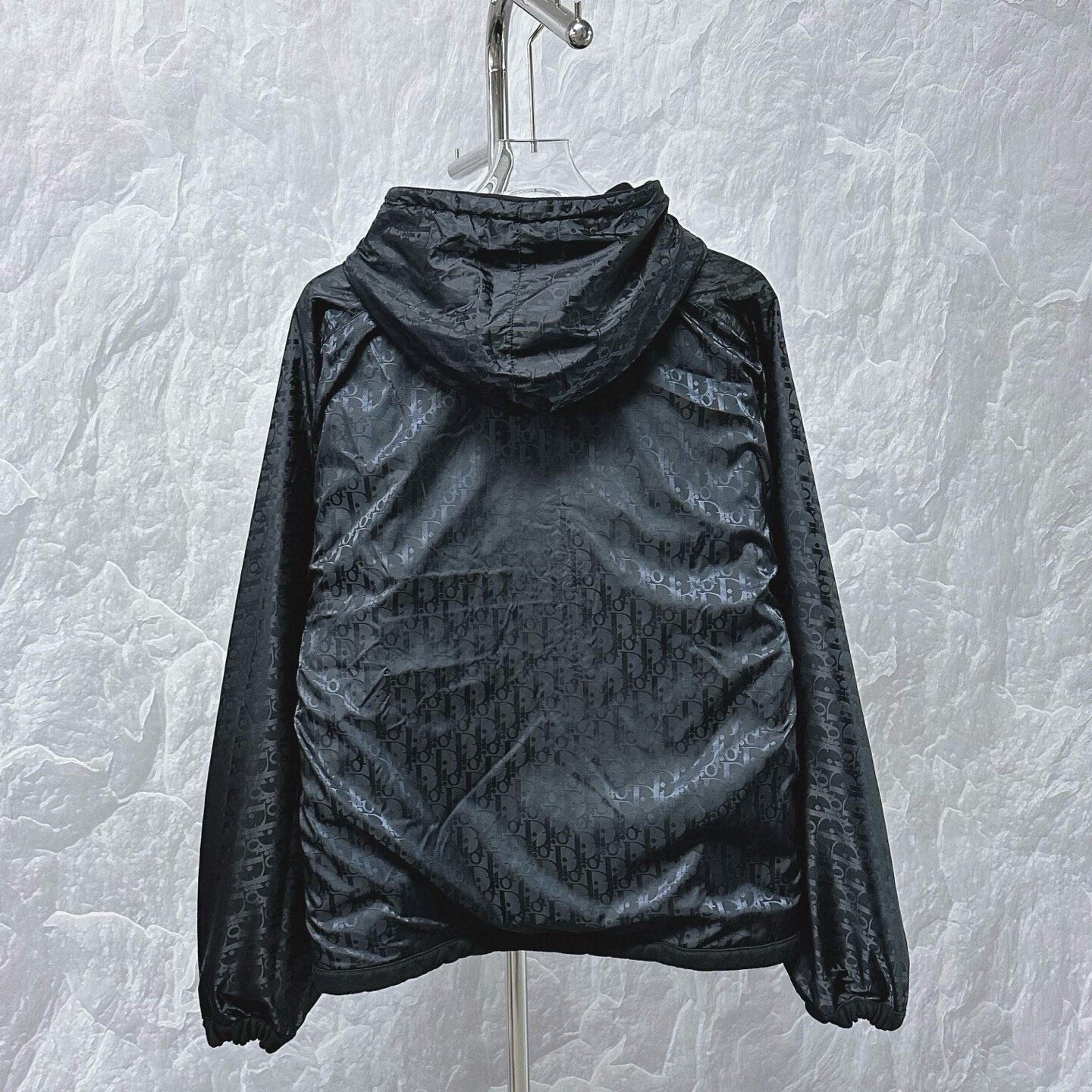 Dior Reversible Monogram Hooded Jacket M — front