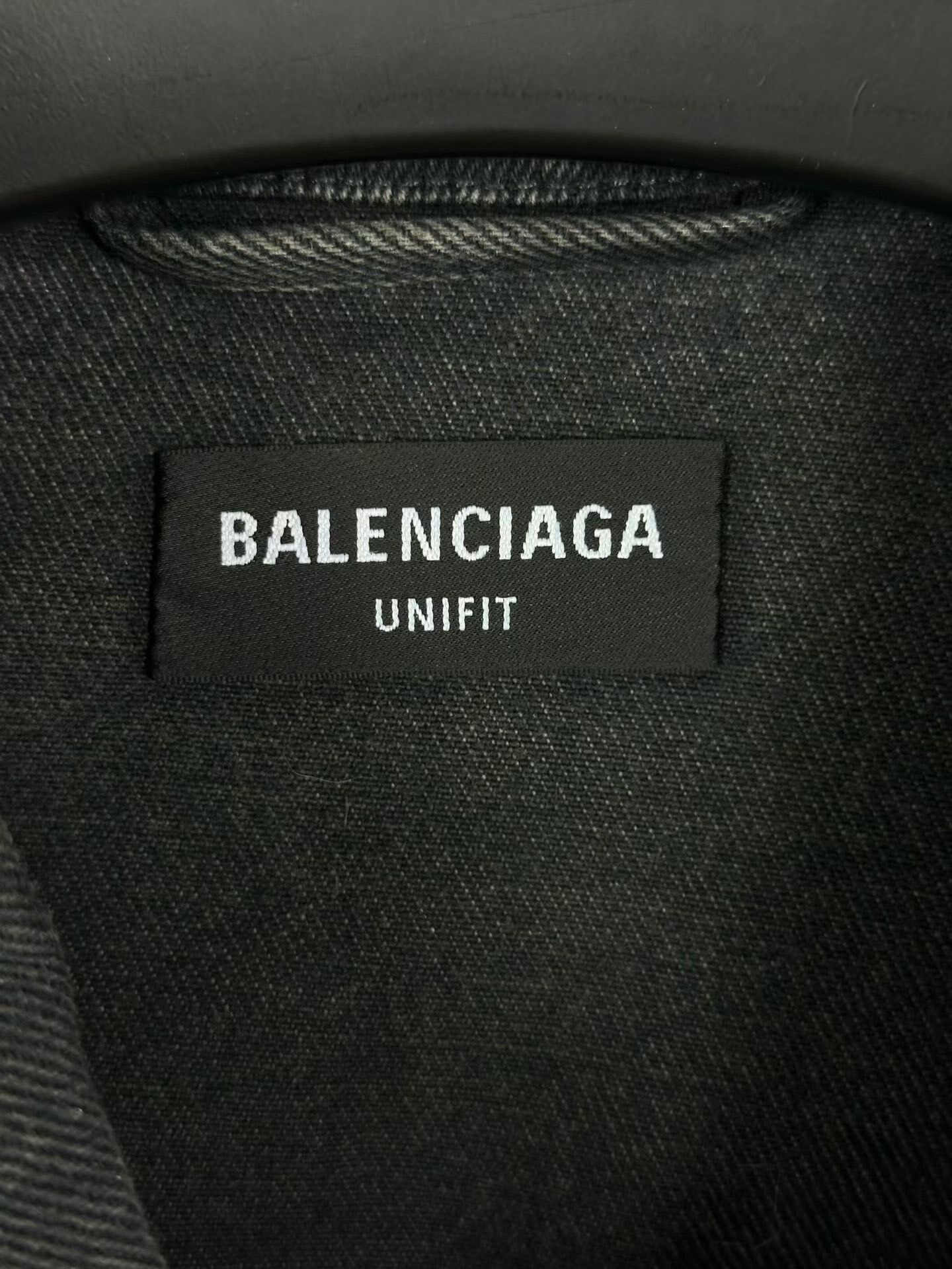 Balenciaga Glow Denim Jacket — detail