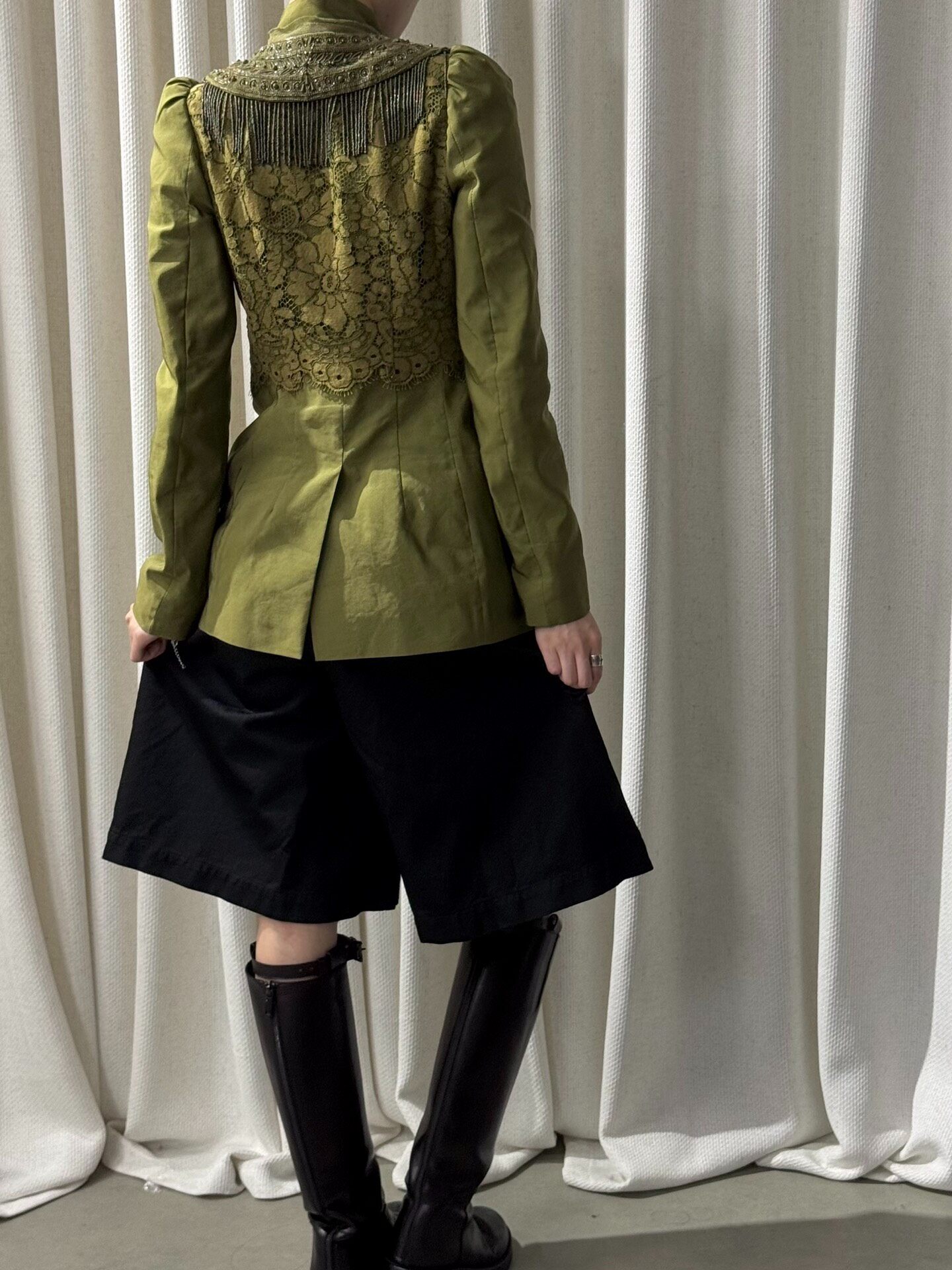 Dries Van Noten Baroque Beaded Jacket — detail