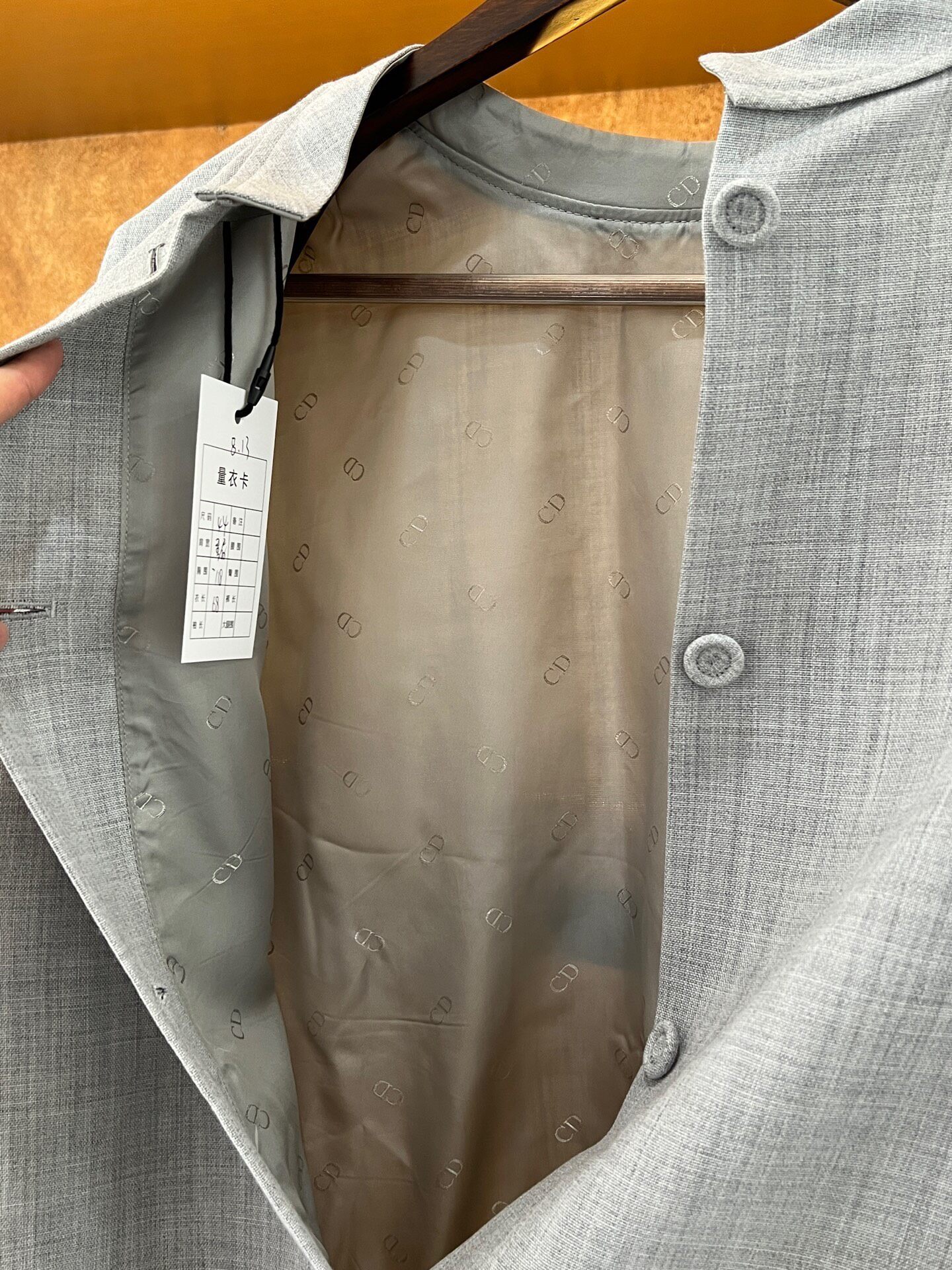 Dior Show Structured Long-Sleeve Shirt — detail