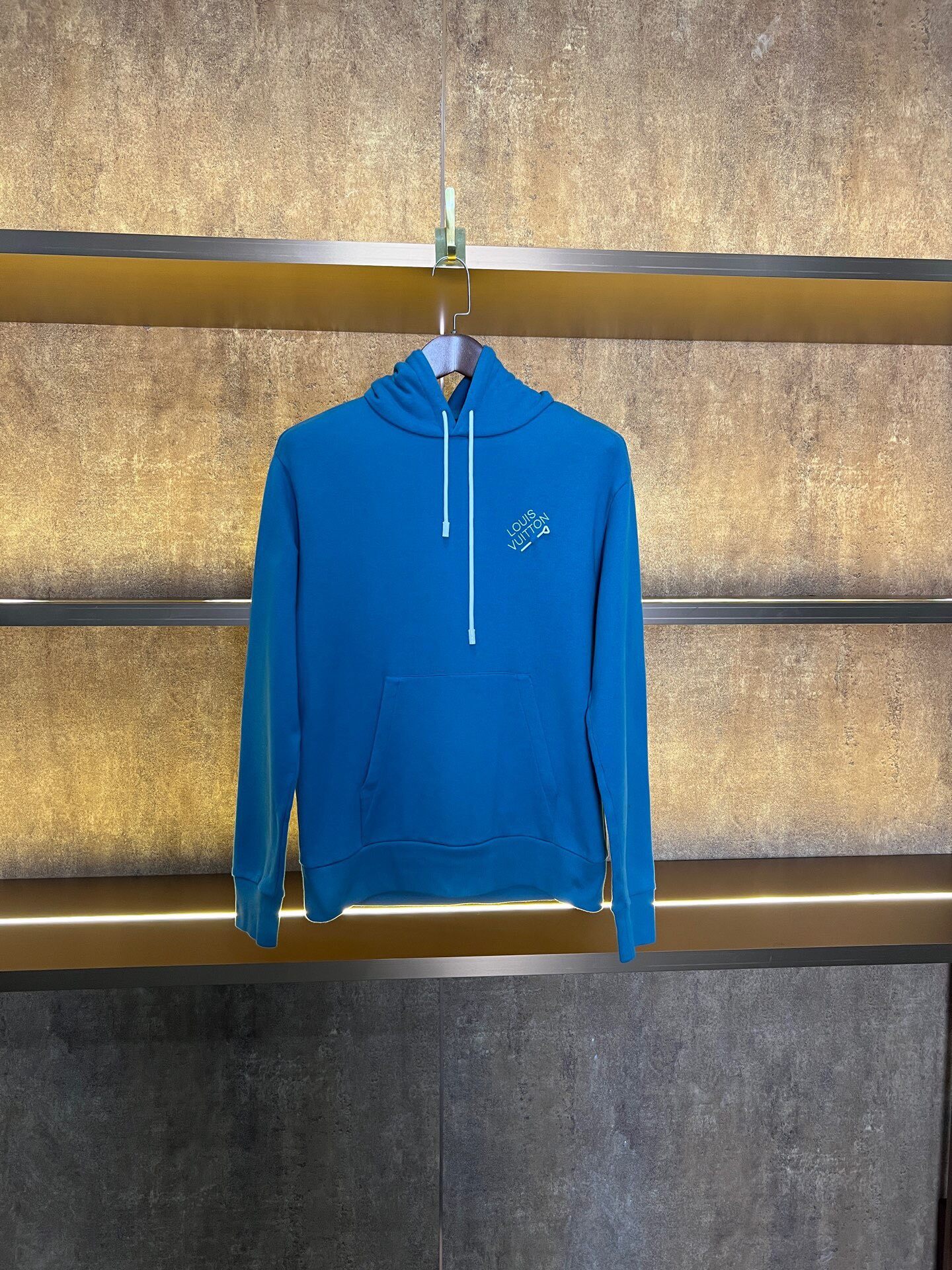 Louis Vuitton Blue Pin Hoodie