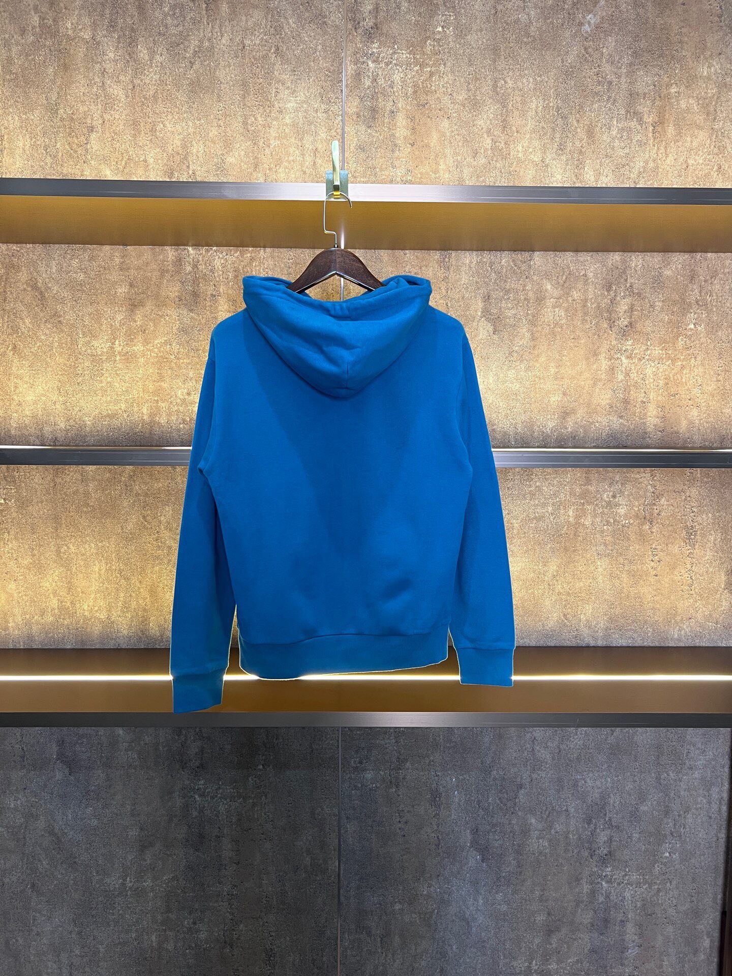 Louis Vuitton Blue Pin Hoodie — front